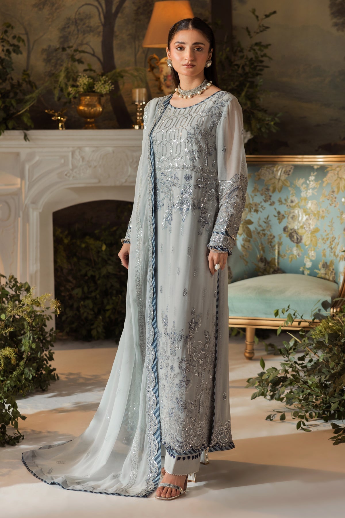House of Nawab | Gul Mira Formals | KAMYA by House of Nawab - Designer Dress - Type: Ladies Clothes - Available at Libayah - 100% Original
