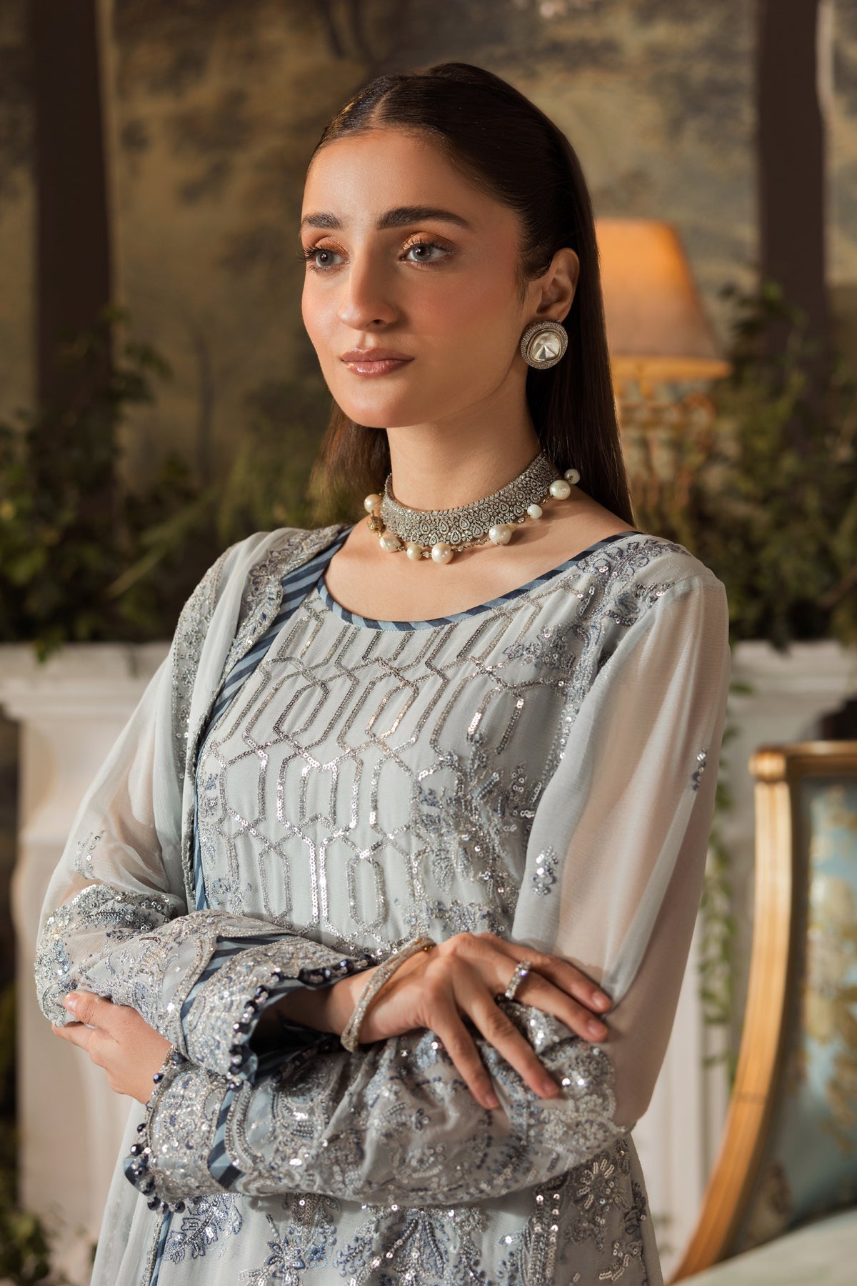 House of Nawab | Gul Mira Formals | KAMYA by House of Nawab - Designer Dress - Type: Ladies Clothes - Available at Libayah - 100% Original