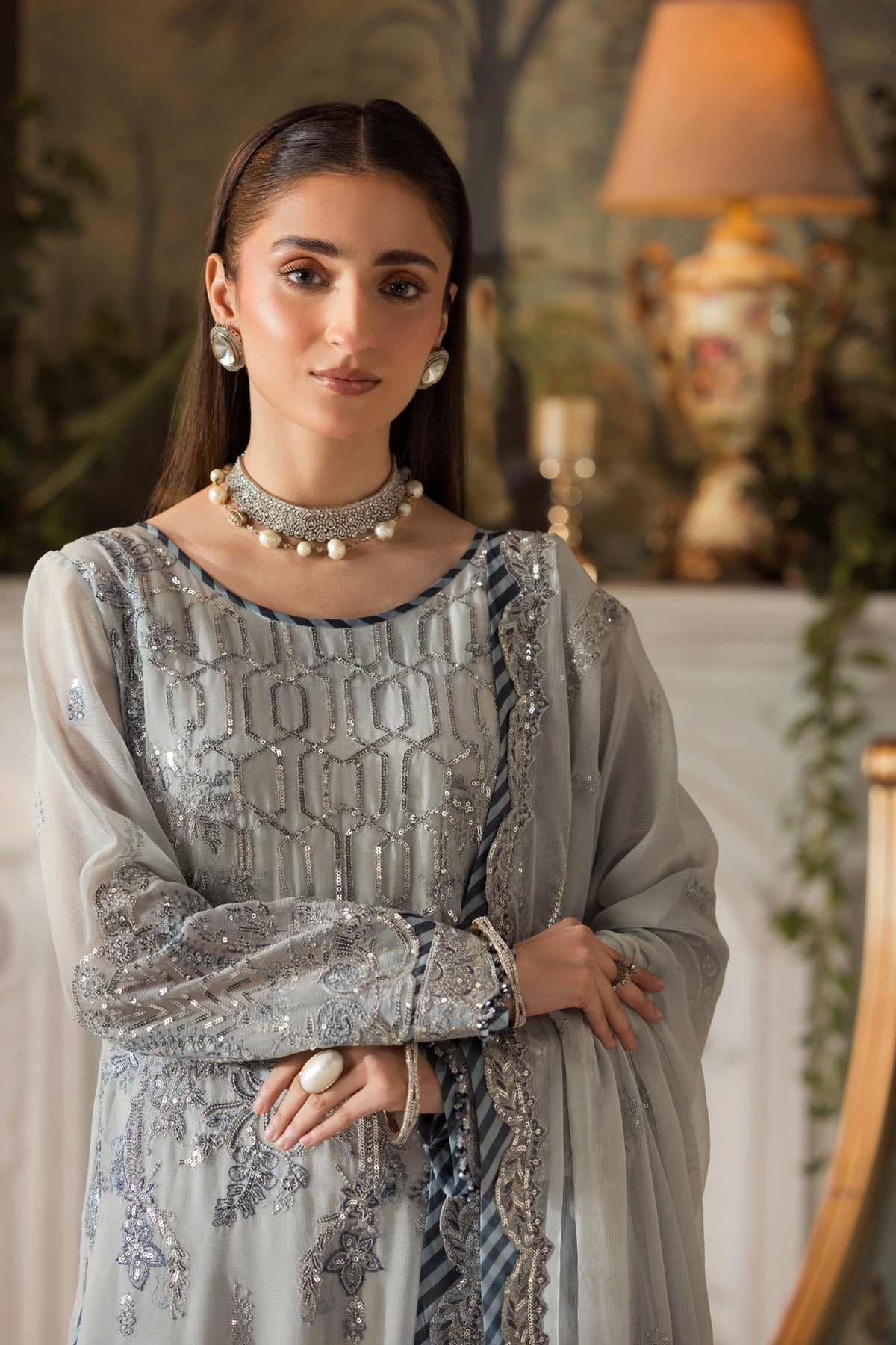 House of Nawab | Gul Mira Formals | KAMYA by House of Nawab - Designer Dress - Type: Ladies Clothes - Available at Libayah - 100% Original