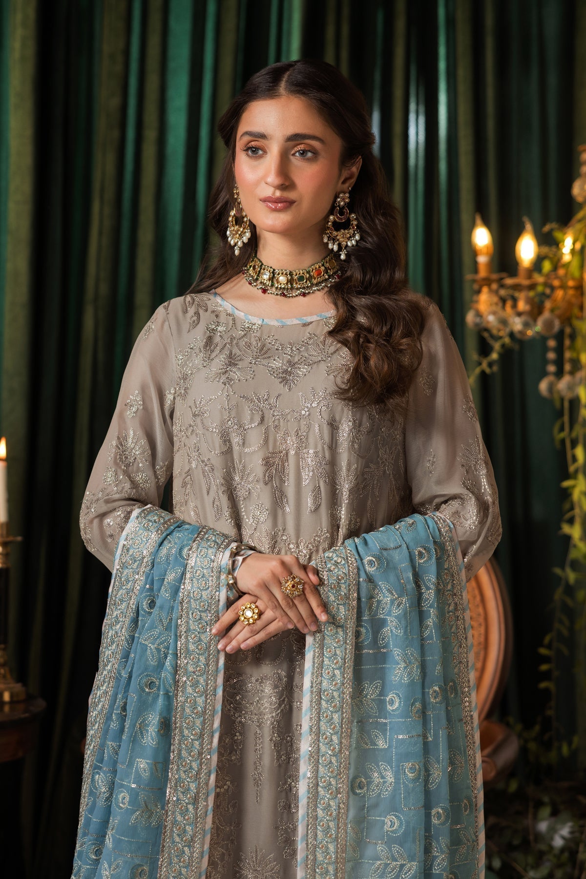 House of Nawab | Gul Mira Formals | EBNAAH by House of Nawab - Designer Dress - Type: Ladies Clothes - Available at Libayah - 100% Original