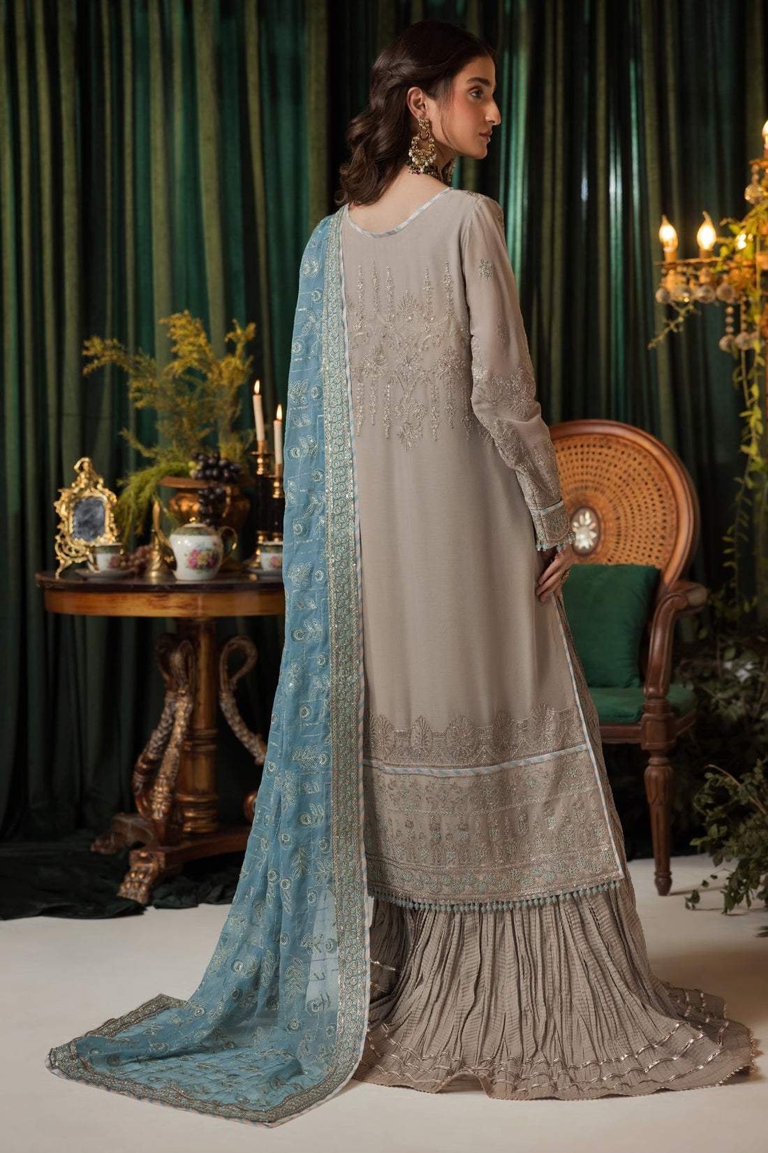 House of Nawab | Gul Mira Formals | EBNAAH by House of Nawab - Designer Dress - Type: Ladies Clothes - Available at Libayah - 100% Original