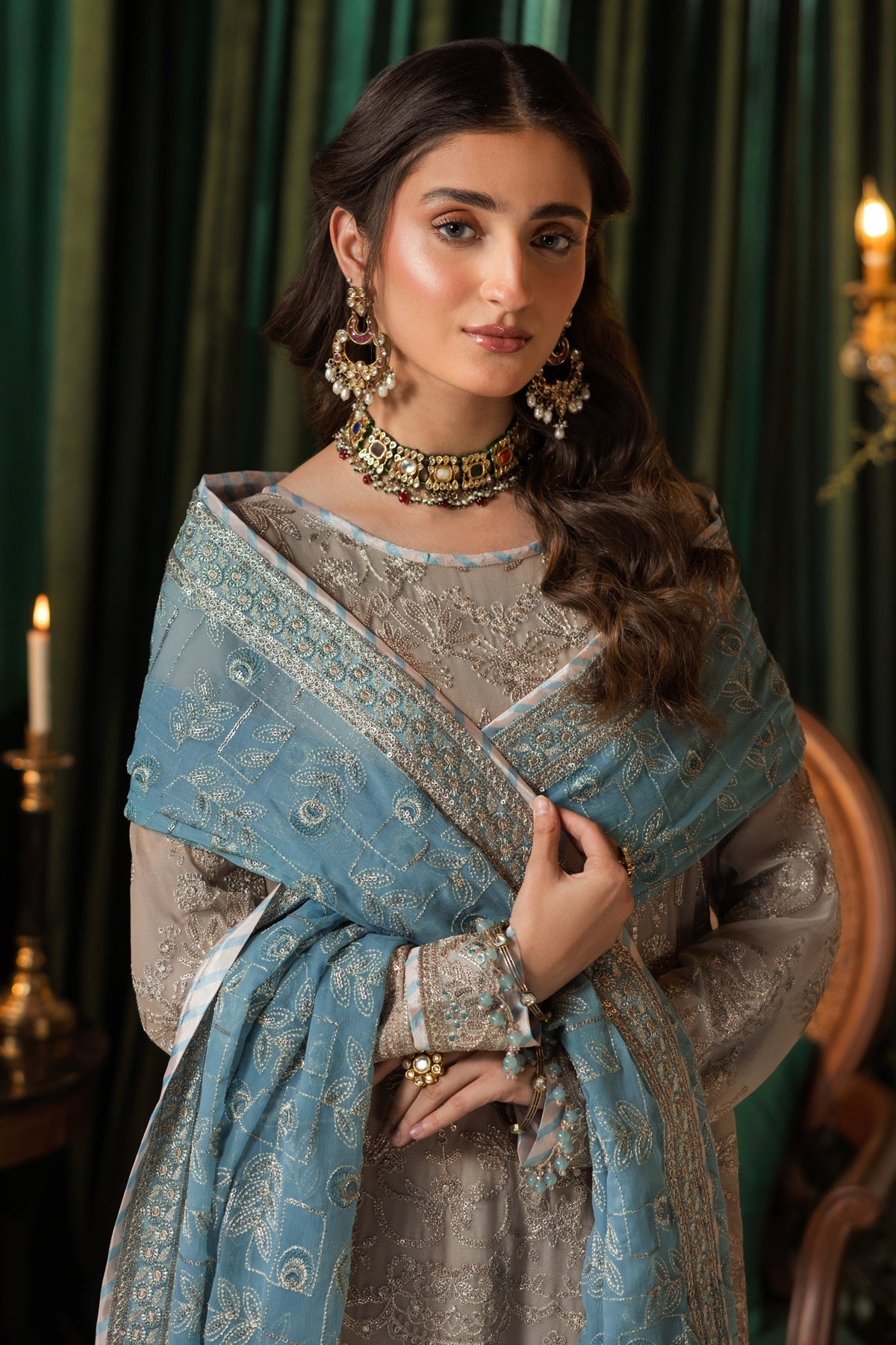 House of Nawab | Gul Mira Formals | EBNAAH by House of Nawab - Designer Dress - Type: Ladies Clothes - Available at Libayah - 100% Original