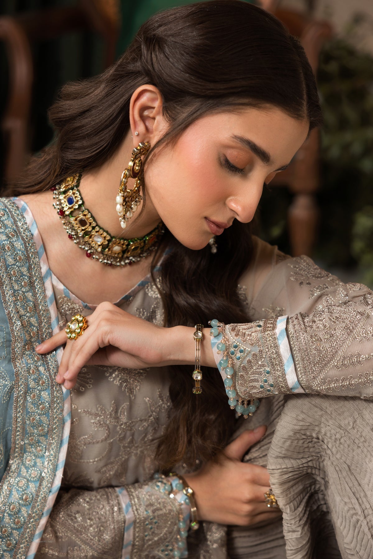 House of Nawab | Gul Mira Formals | EBNAAH by House of Nawab - Designer Dress - Type: Ladies Clothes - Available at Libayah - 100% Original