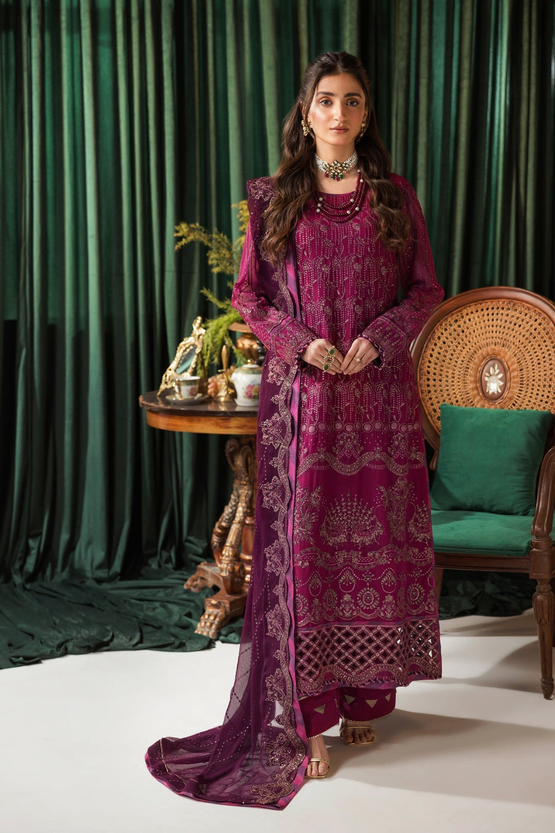 House of Nawab | Gul Mira Formals | IBRAH by House of Nawab - Designer Dress - Type: Ladies Clothes - Available at Libayah - 100% Original