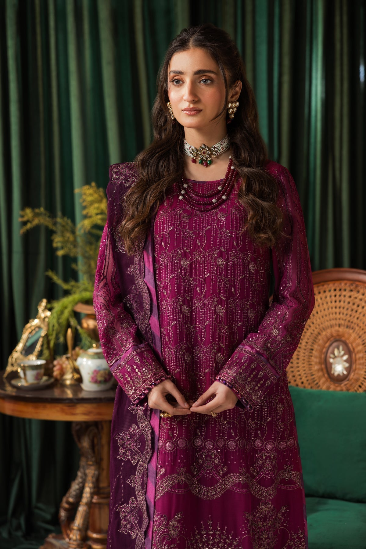 House of Nawab | Gul Mira Formals | IBRAH by House of Nawab - Designer Dress - Type: Ladies Clothes - Available at Libayah - 100% Original