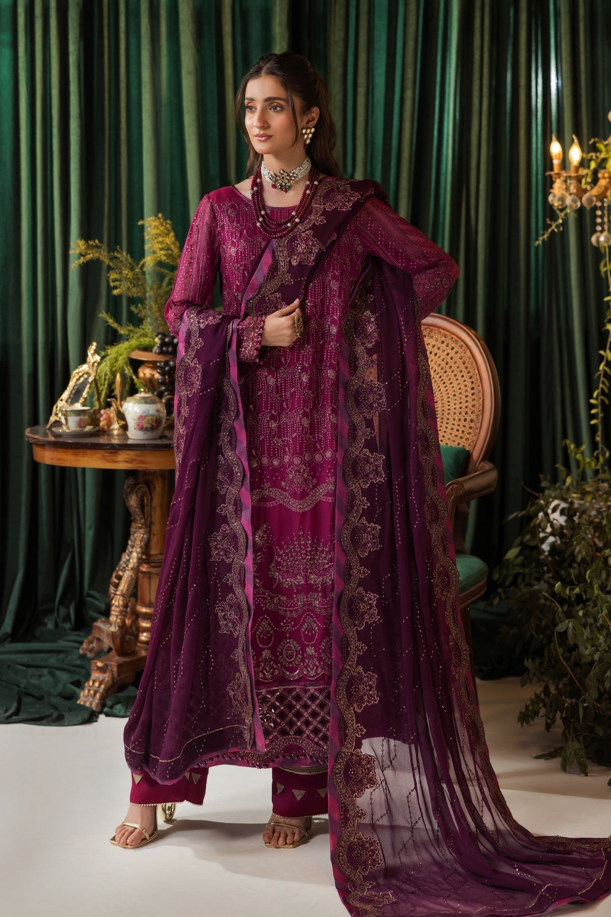 House of Nawab | Gul Mira Formals | IBRAH by House of Nawab - Designer Dress - Type: Ladies Clothes - Available at Libayah - 100% Original