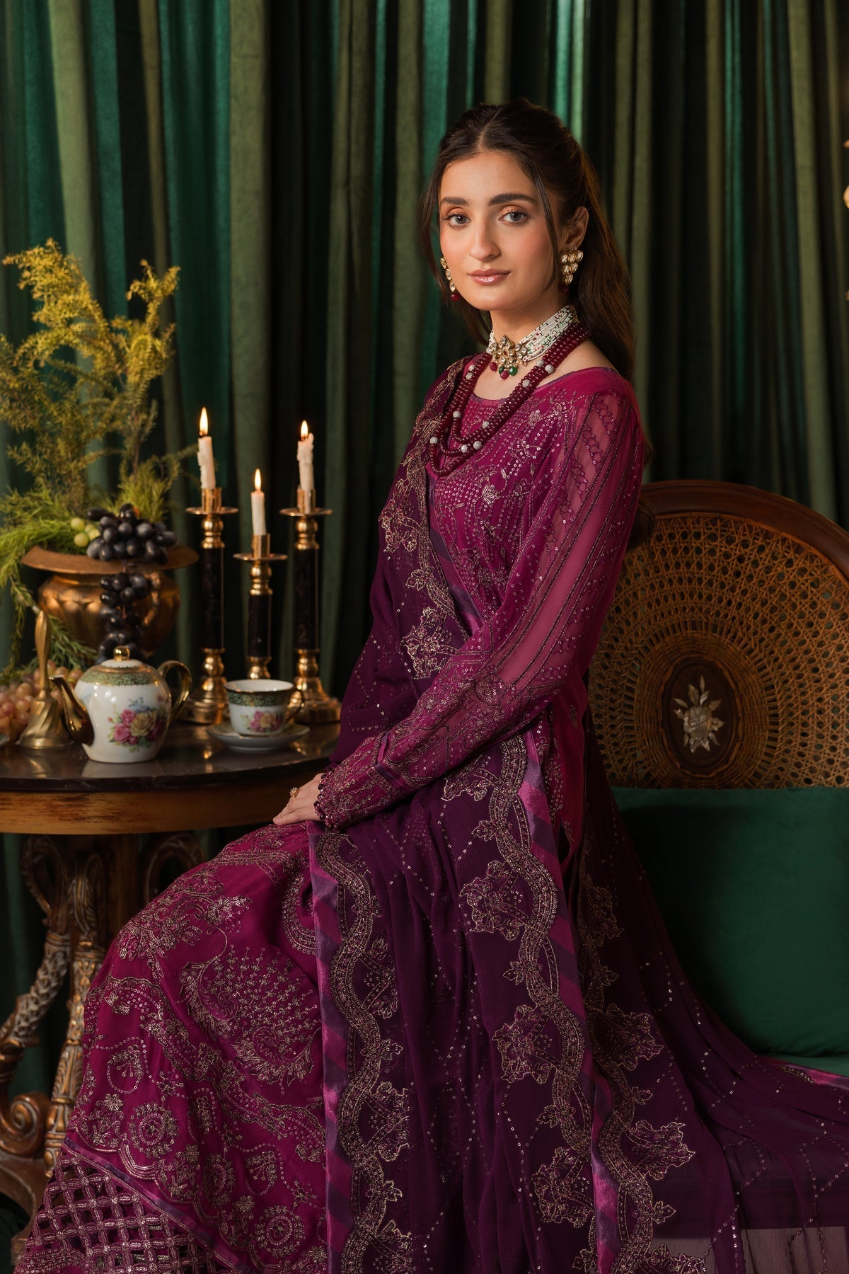 House of Nawab | Gul Mira Formals | IBRAH by House of Nawab - Designer Dress - Type: Ladies Clothes - Available at Libayah - 100% Original