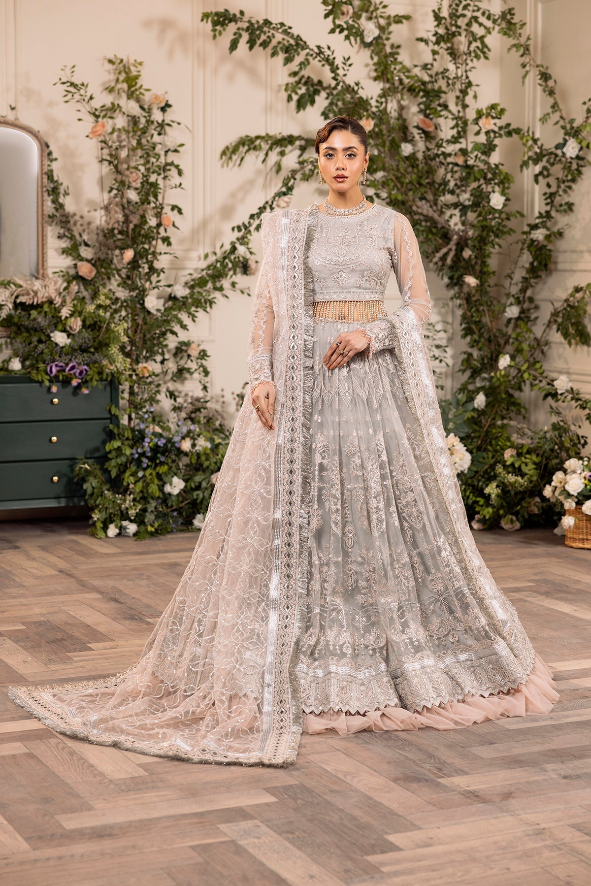 House of Nawab | Azalea Luxury Formals | FARSHI by House of Nawab - Designer Dress - Type: Formal - Available at Libayah - 100% Original
