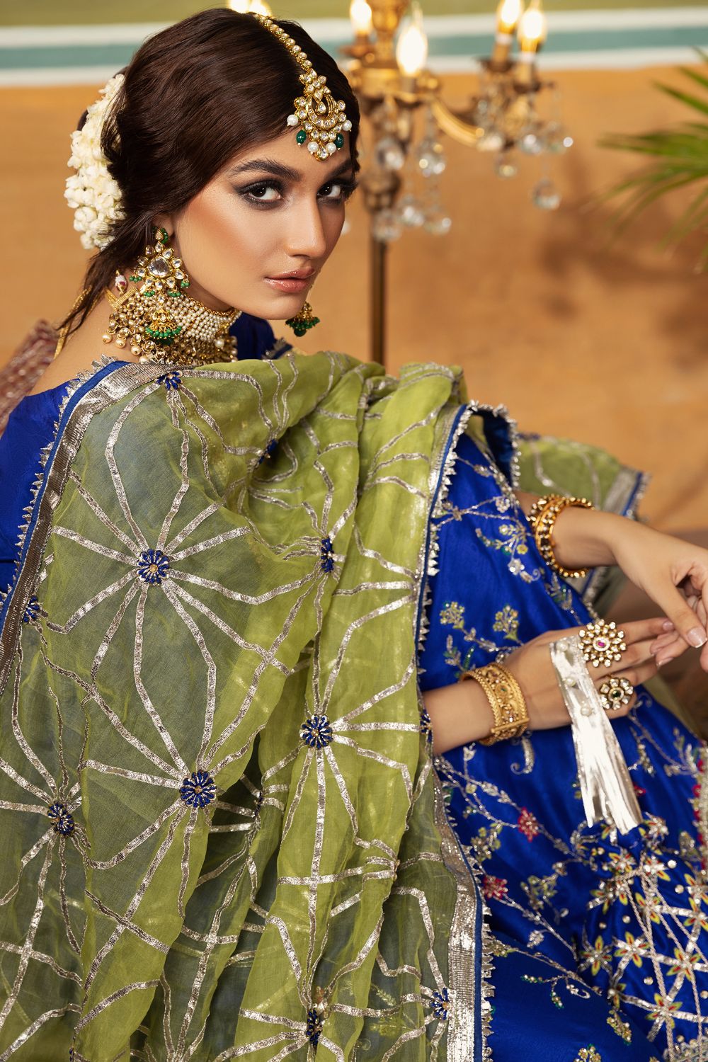 Erum Khan | Begham Jaan Bridal Formals | GULMOHAR by Erum Khan - Designer Dress - Type: Bridal - Available at Libayah - 100% Original