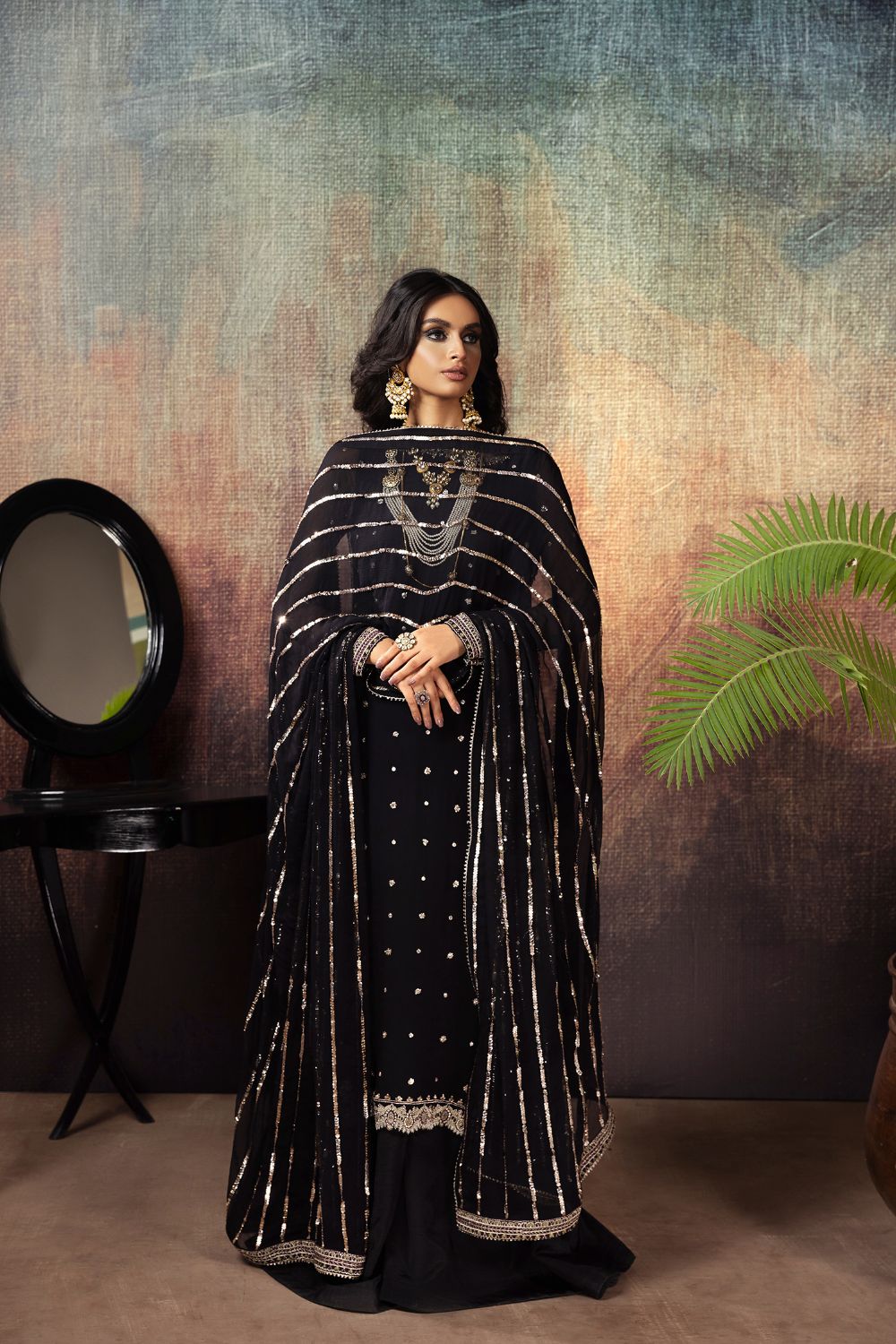 Erum Khan | Begham Jaan Bridal Formals | AABROO by Erum Khan - Designer Dress - Type: Bridal - Available at Libayah - 100% Original