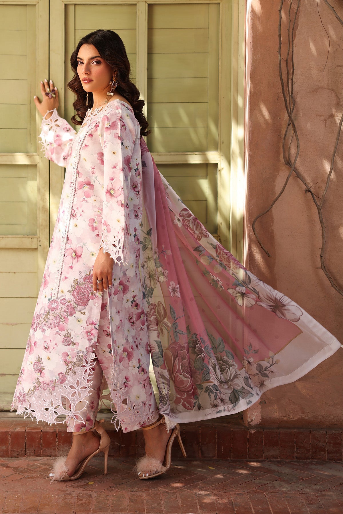 Alizeh | Embroidered Printed Festive Edit 25 | AF-EPL-7033-LIOR by Alizeh - Designer Dress - Type: Ladies Clothes - Available at Libayah - 100% Original
