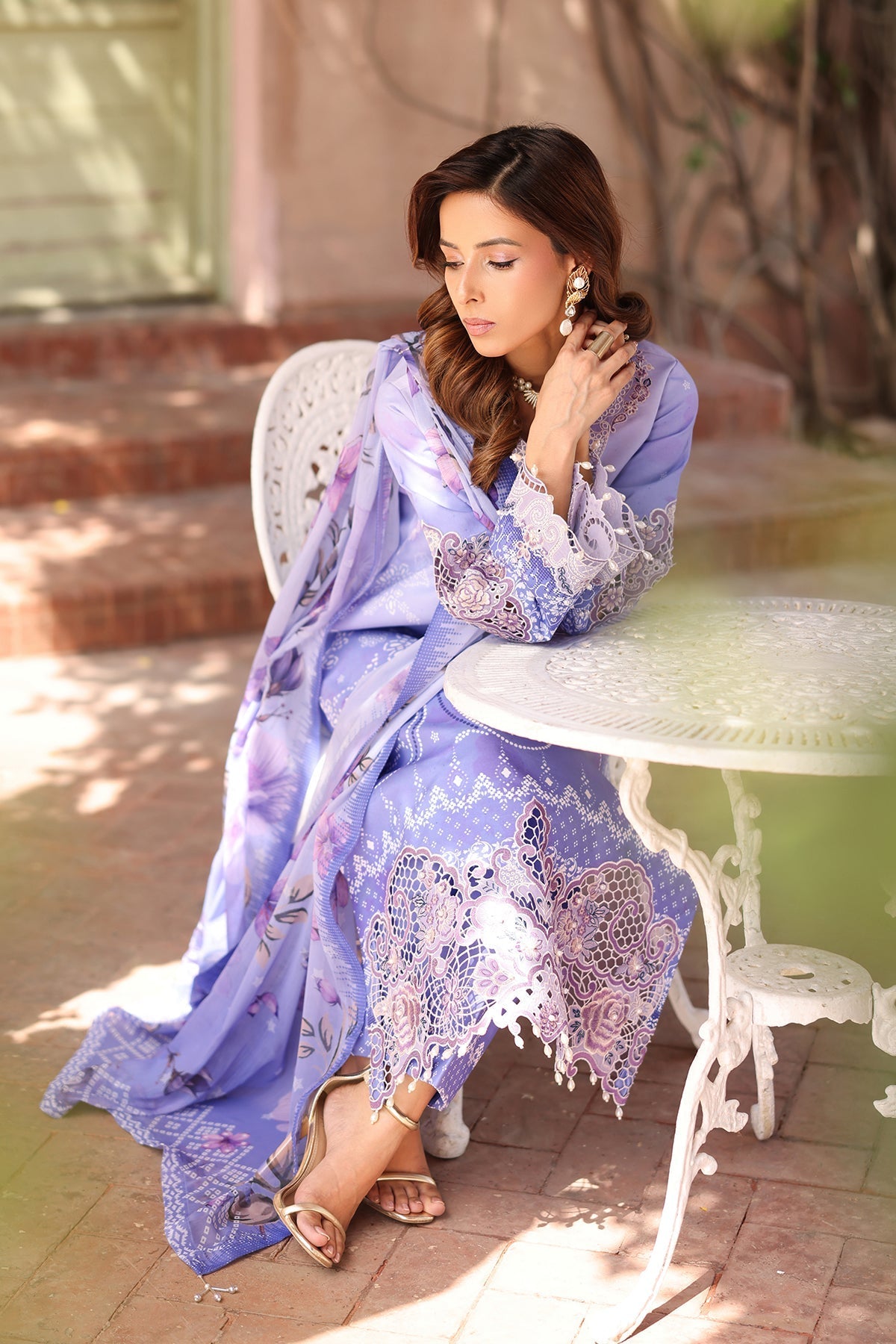 Alizeh | Embroidered Printed Festive Edit 25 | AF-EPL-7032-RHEA by Alizeh - Designer Dress - Type: Ladies Clothes - Available at Libayah - 100% Original