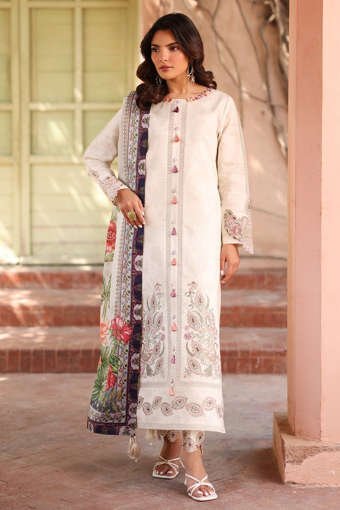 Alizeh | Embroidered Printed Festive Edit 25 | AF-EPL-7035-KARIS by Alizeh - Designer Dress - Type: Ladies Clothes - Available at Libayah - 100% Original