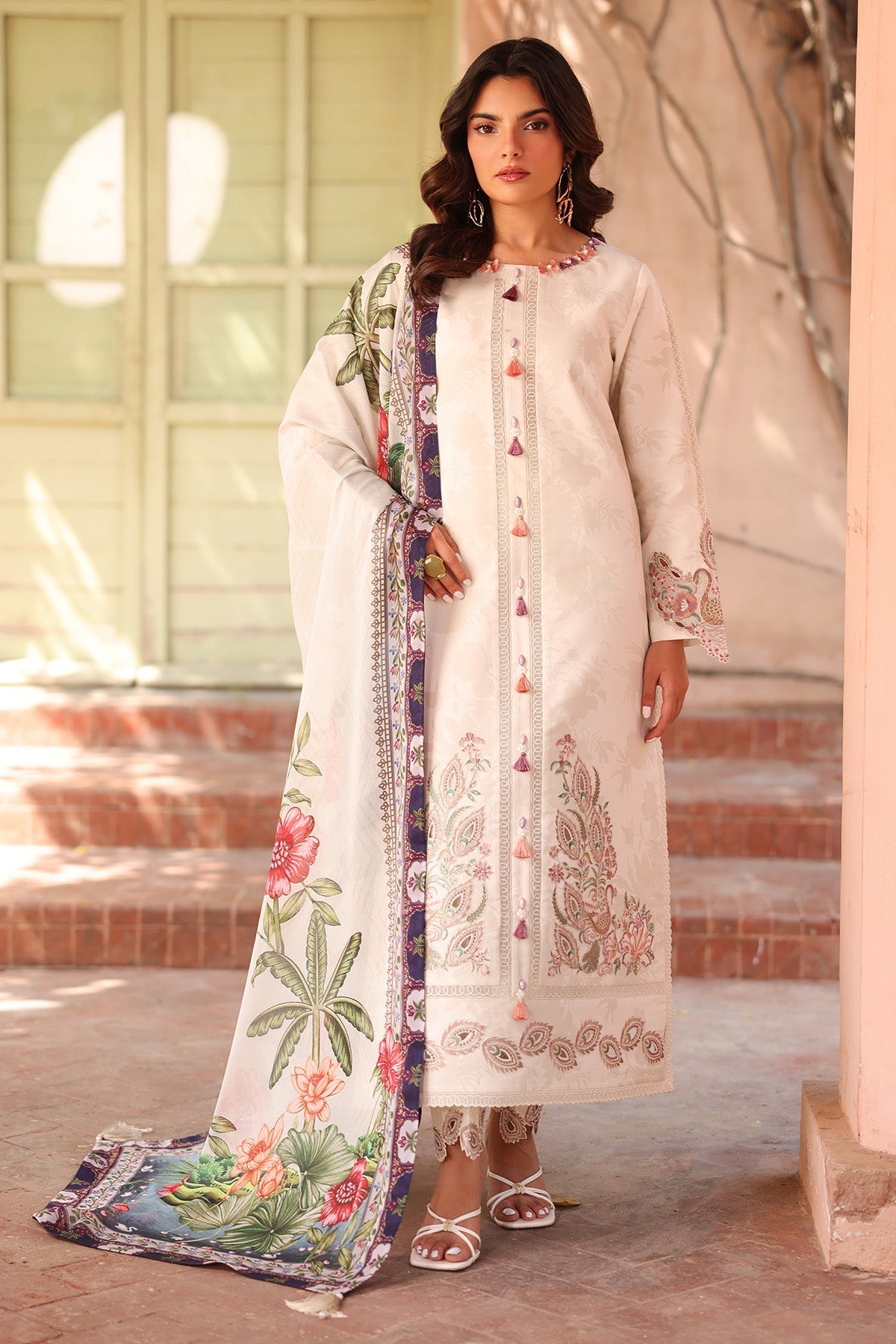 Alizeh | Embroidered Printed Festive Edit 25 | AF-EPL-7035-KARIS by Alizeh - Designer Dress - Type: Ladies Clothes - Available at Libayah - 100% Original