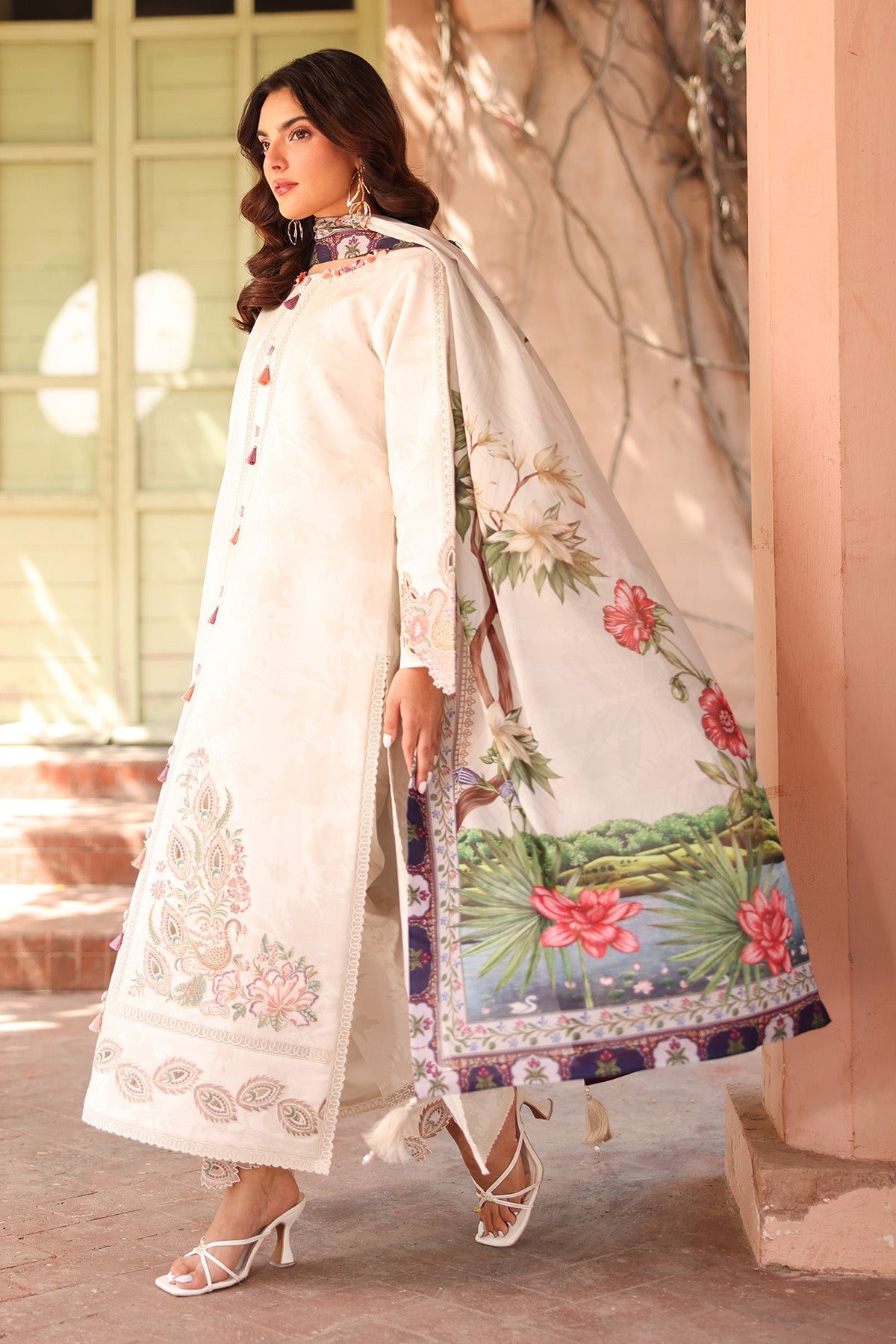 Alizeh | Embroidered Printed Festive Edit 25 | AF-EPL-7035-KARIS by Alizeh - Designer Dress - Type: Ladies Clothes - Available at Libayah - 100% Original