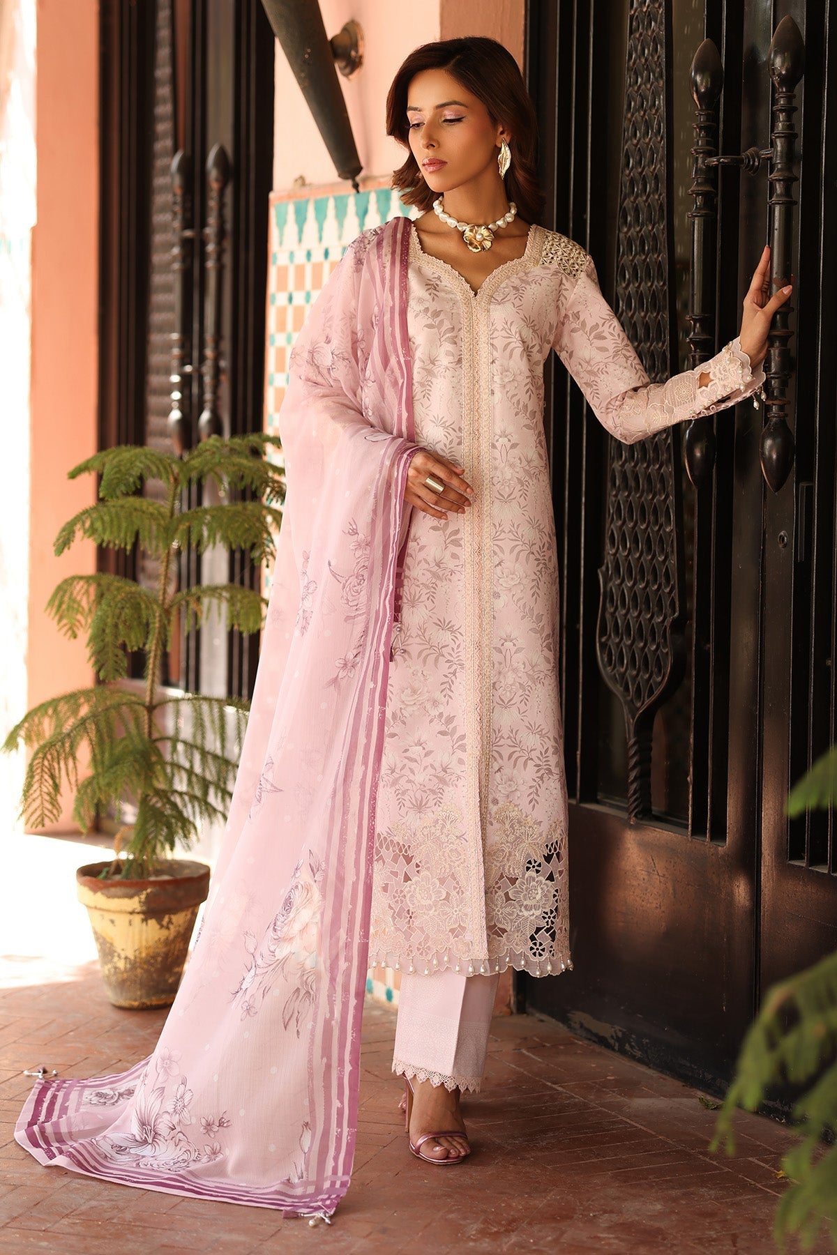 Alizeh | Embroidered Printed Festive Edit 25 | AF-EPL-7040-ARUNA by Alizeh - Designer Dress - Type: Ladies Clothes - Available at Libayah - 100% Original