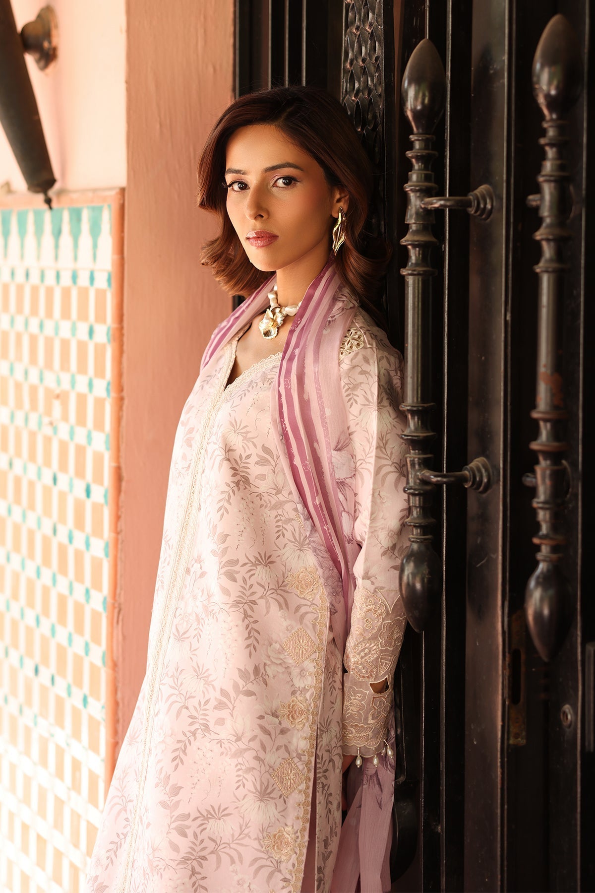 Alizeh | Embroidered Printed Festive Edit 25 | AF-EPL-7040-ARUNA by Alizeh - Designer Dress - Type: Ladies Clothes - Available at Libayah - 100% Original
