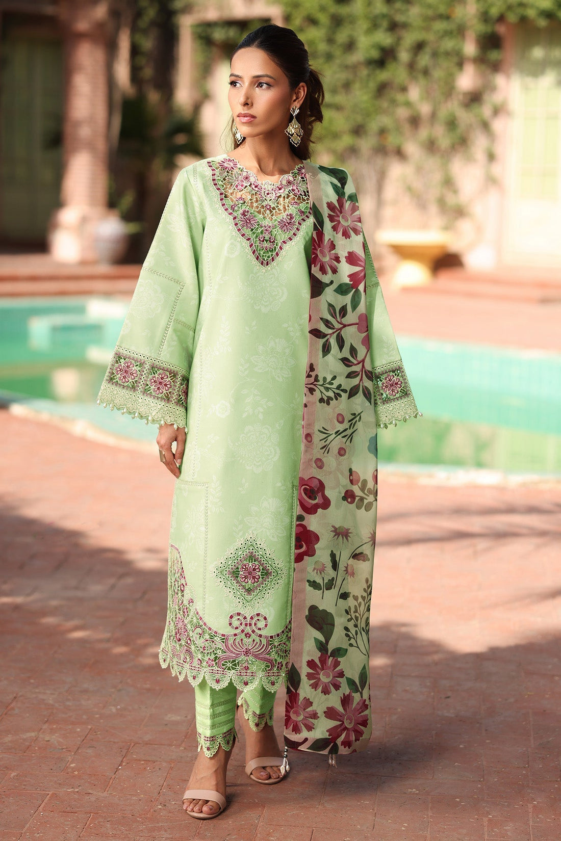 Alizeh | Embroidered Printed Festive Edit 25 | AF-EPL-7034-NUMA by Alizeh - Designer Dress - Type: Ladies Clothes - Available at Libayah - 100% Original