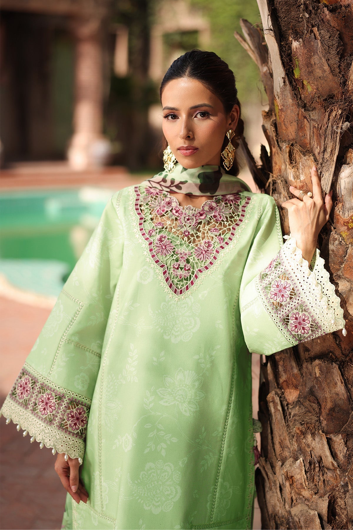 Alizeh | Embroidered Printed Festive Edit 25 | AF-EPL-7034-NUMA by Alizeh - Designer Dress - Type: Ladies Clothes - Available at Libayah - 100% Original