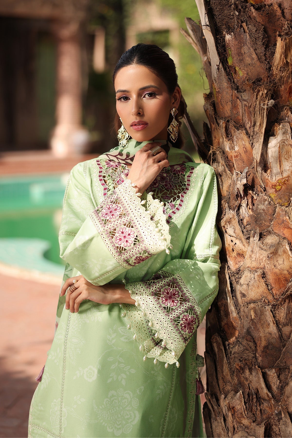 Alizeh | Embroidered Printed Festive Edit 25 | AF-EPL-7034-NUMA by Alizeh - Designer Dress - Type: Ladies Clothes - Available at Libayah - 100% Original