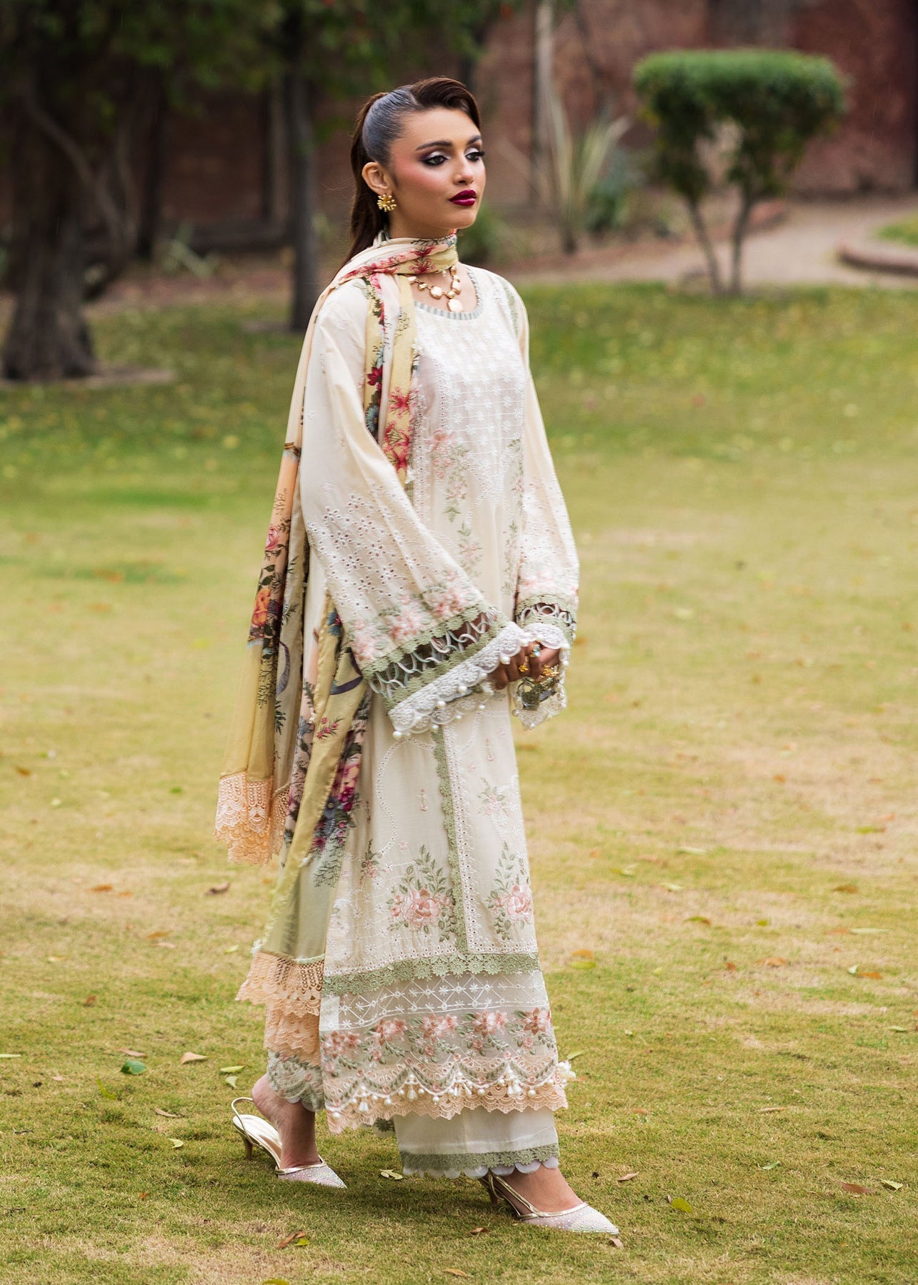 Paras by Pasha | Bloom and Beyond | Snowdrop Bloom by Paras by Pasha - Designer Dress - Type: Ladies Clothes - Available at Libayah - 100% Original