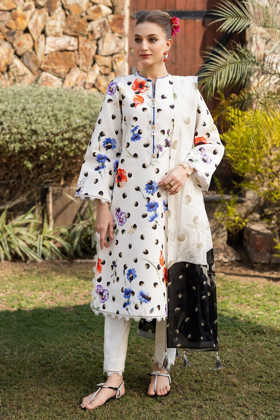 Alizeh | Sheen Lawn Prints 25 | AF-PL-6037-Loco by Alizeh - Designer Dress - Type: Ladies Clothes - Available at Libayah - 100% Original