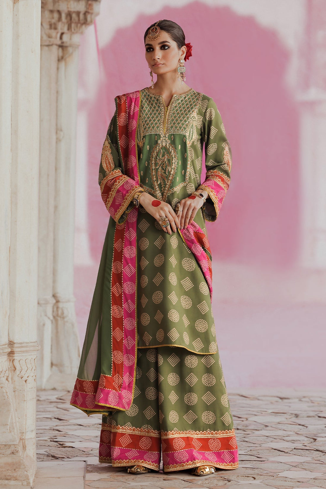 Charizma | Tabeer Chunnri Silk Collection 24 | CTW4-01 by Charizma - Designer Dress - Type: Luxury - Available at Libayah - 100% Original
