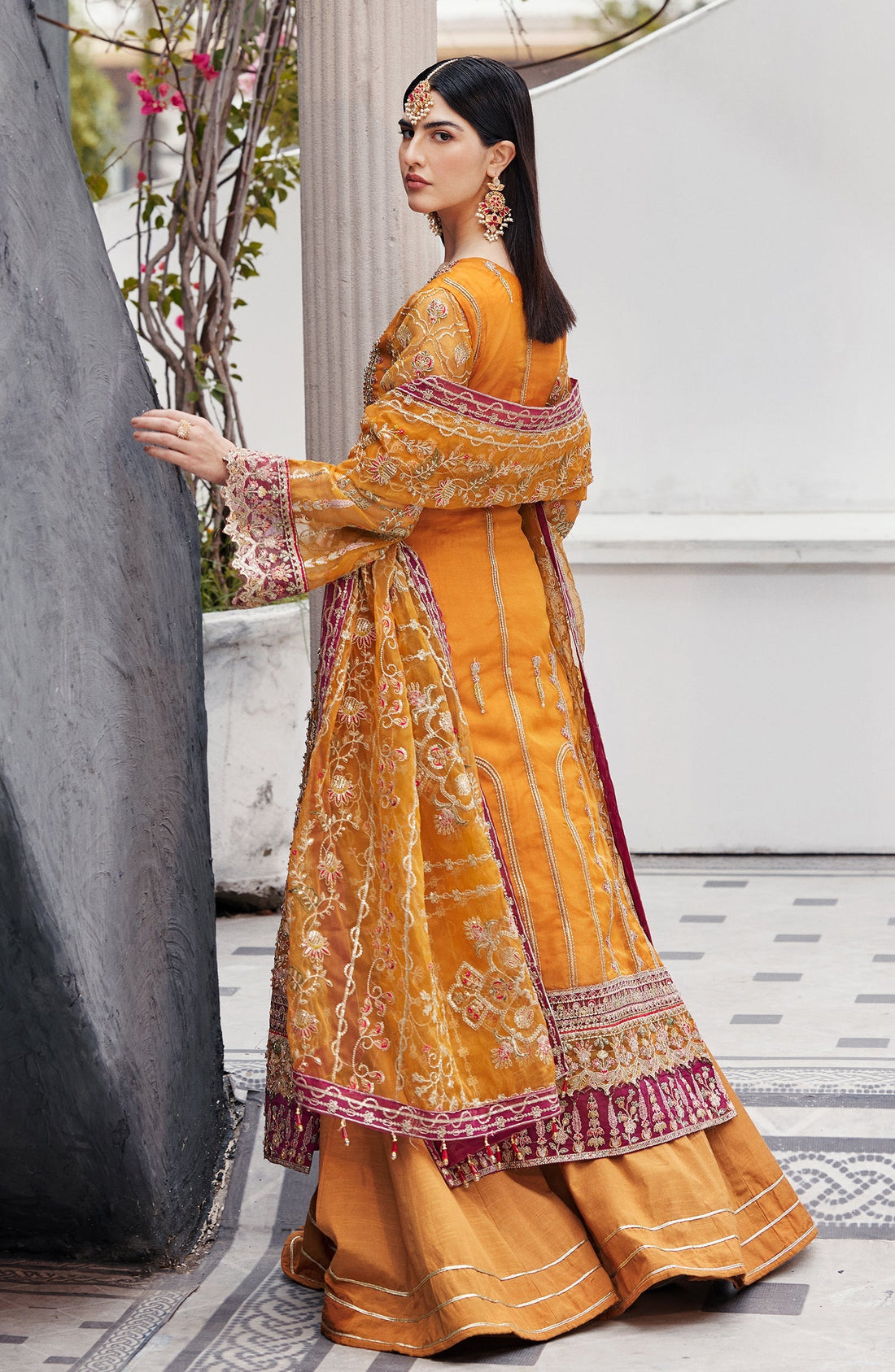 Emaan Adeel | Nawabzadi Wedding Dresses | RUHAB by Emaan Adeel - Designer Dress - Type: Ladies Clothes - Available at Libayah - 100% Original