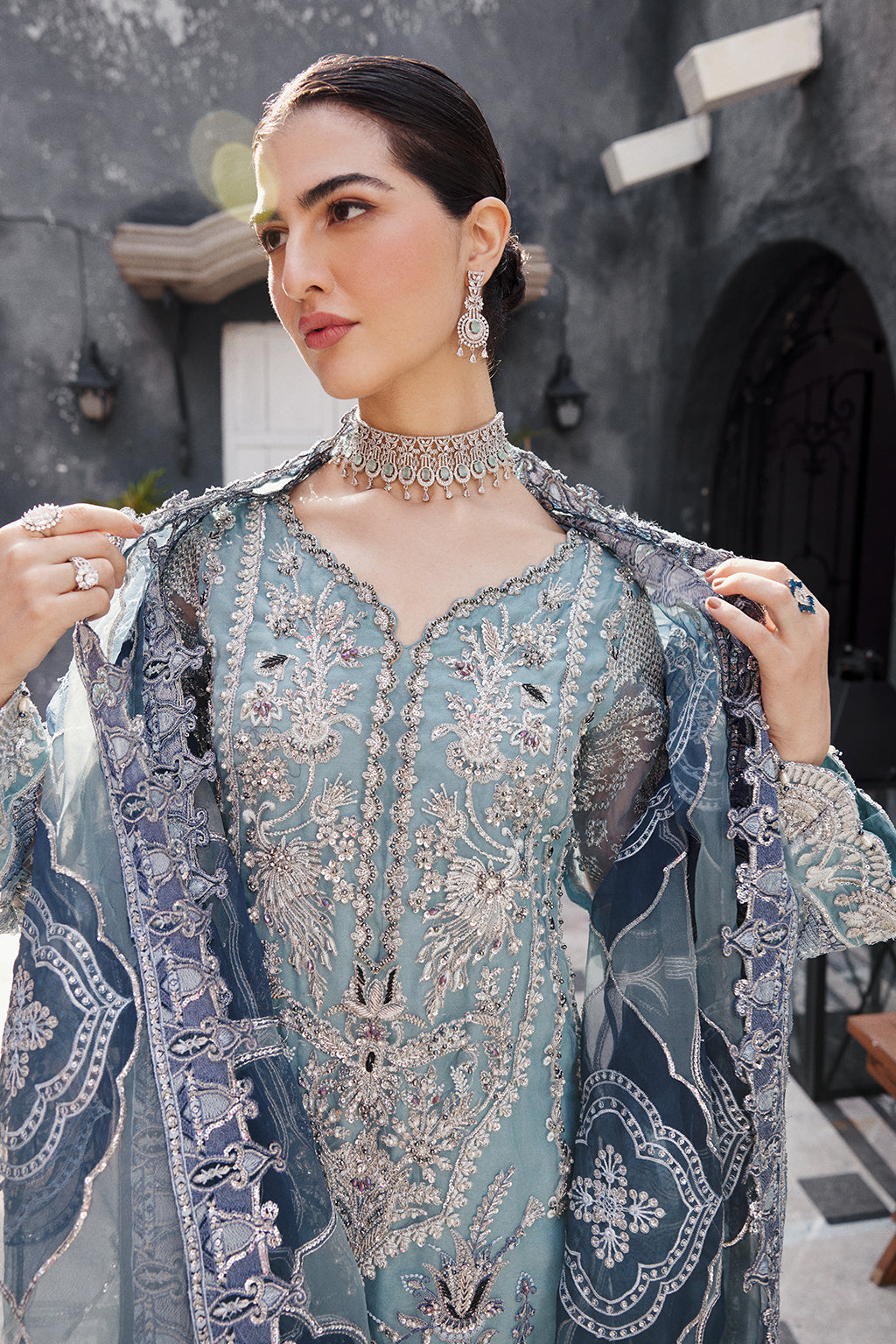 Emaan Adeel | Nawabzadi Wedding Dresses | NW-02 by Emaan Adeel - Designer Dress - Type: Ladies Clothes - Available at Libayah - 100% Original