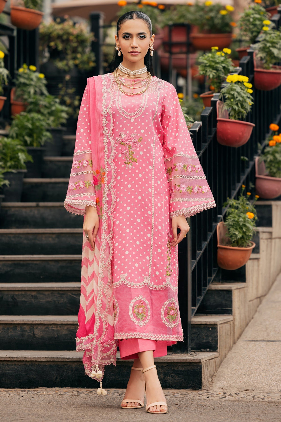 Charizma | Swiss Miss Voil Collection | CSM5-03 by Charizma - Designer Dress - Type: Ladies Clothes - Available at Libayah - 100% Original