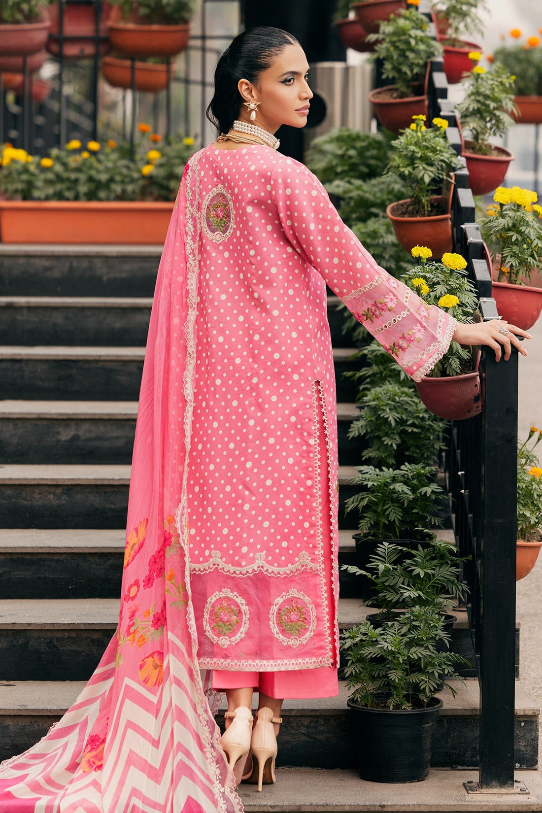 Charizma | Swiss Miss Voil Collection | CSM5-03 by Charizma - Designer Dress - Type: Ladies Clothes - Available at Libayah - 100% Original