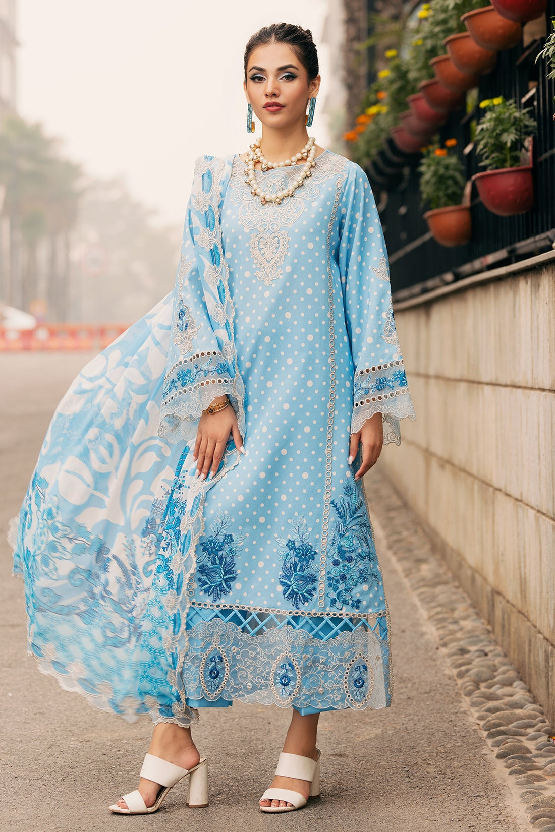 Charizma | Swiss Miss Voil Collection | CSM5-04 by Charizma - Designer Dress - Type: Ladies Clothes - Available at Libayah - 100% Original