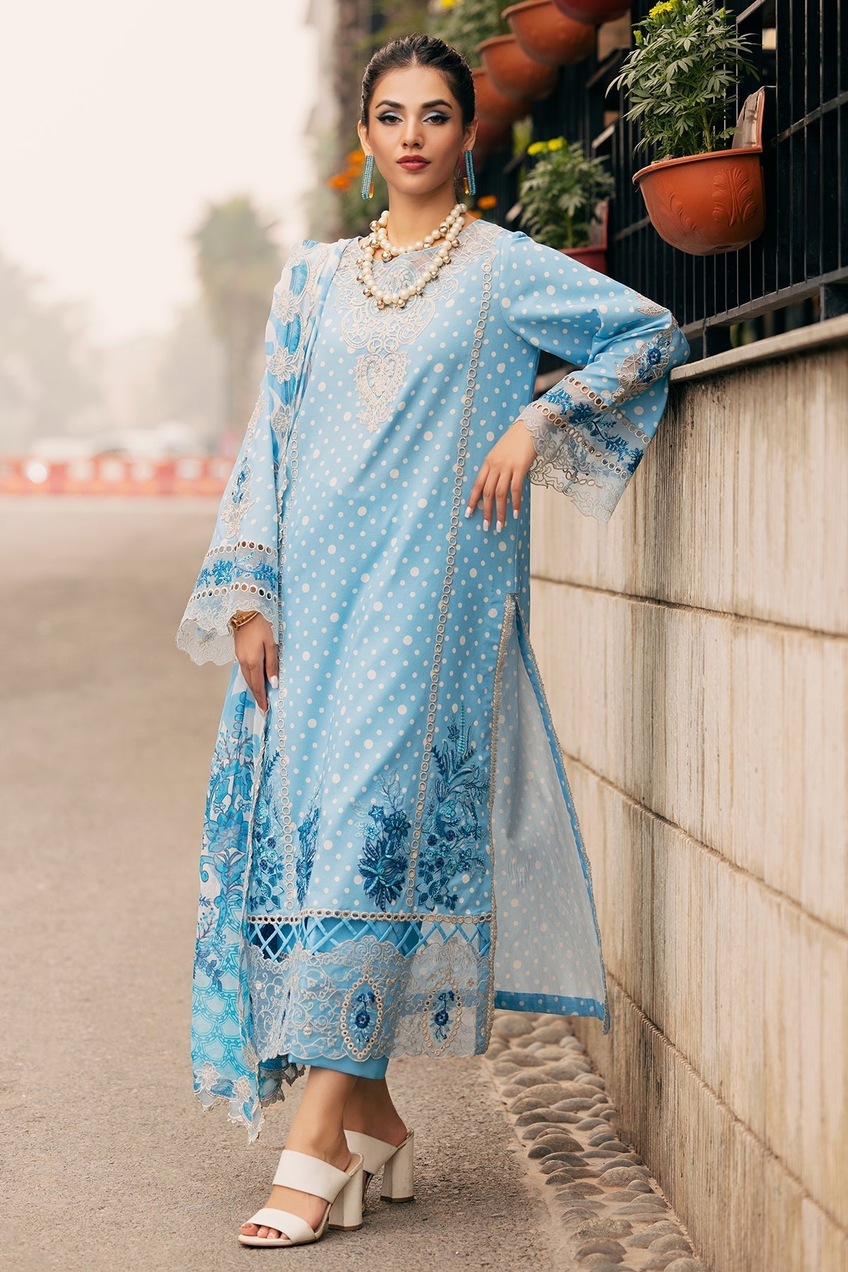 Charizma | Swiss Miss Voil Collection | CSM5-04 by Charizma - Designer Dress - Type: Ladies Clothes - Available at Libayah - 100% Original
