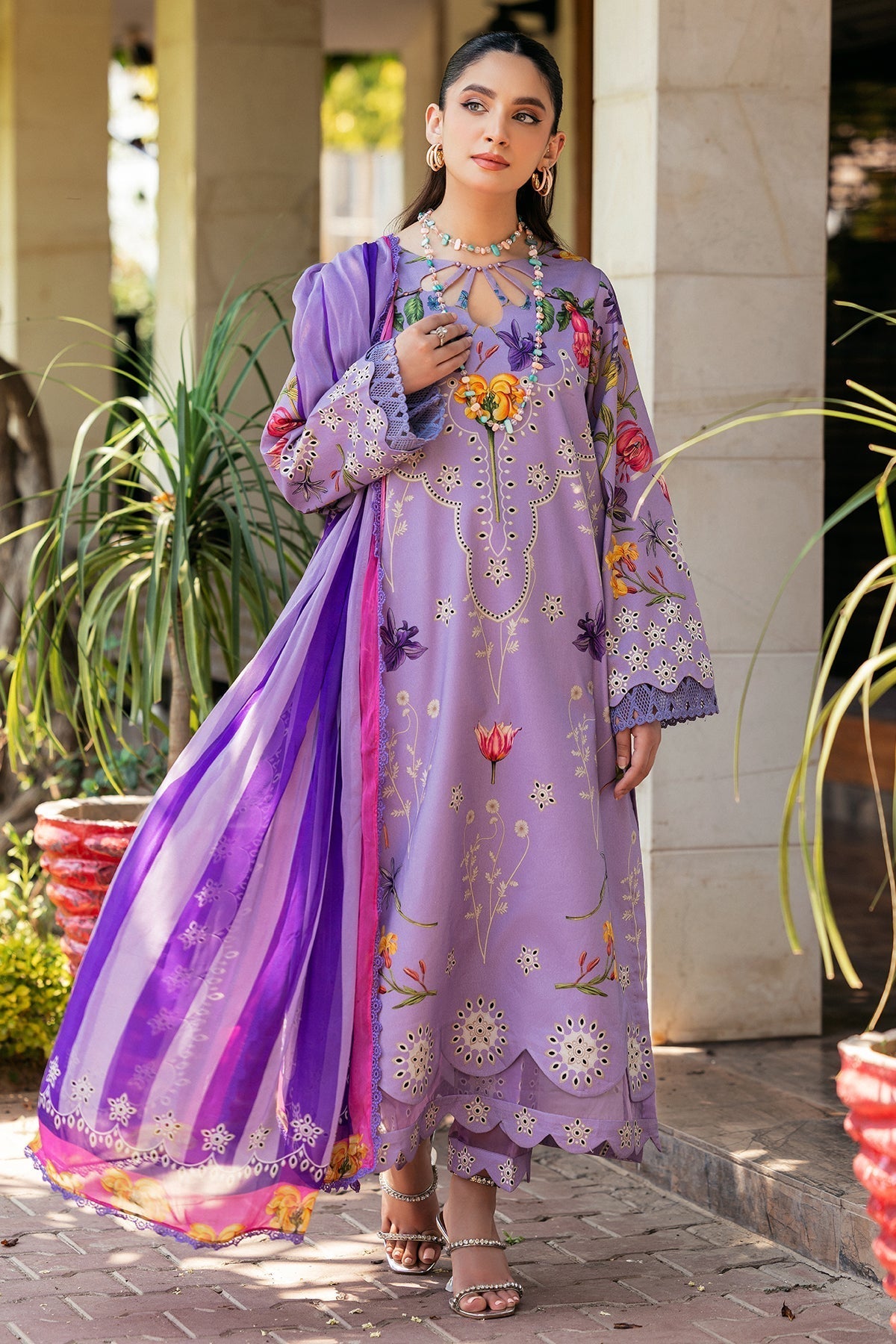Charizma | Lawn Collection 24 | CP4-40 by Charizma - Designer Dress - Type: Casuals - Available at Libayah - 100% Original