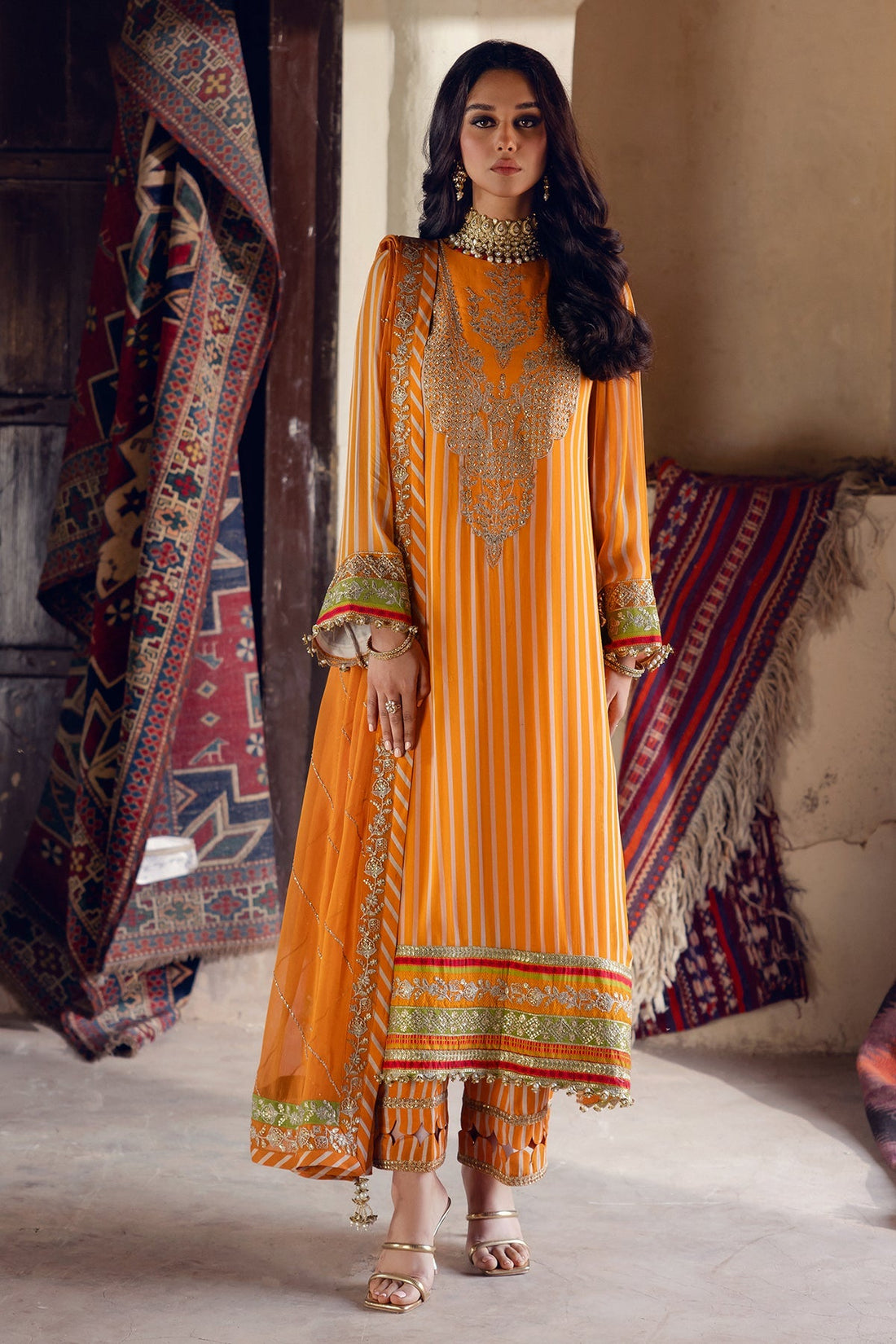 Charizma | Vasal Chiffon | VSL5-23 by Charizma - Designer Dress - Type: Ladies Clothes - Available at Libayah - 100% Original