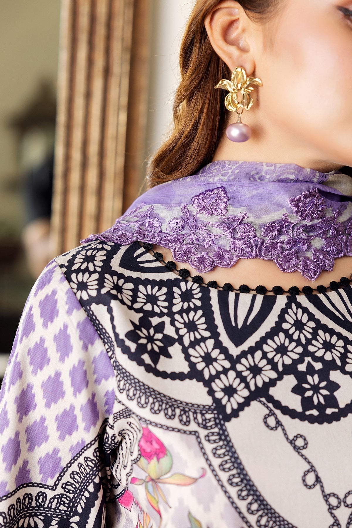 Charizma | Lawn Collection 24 | AS4-55 by Charizma - Designer Dress - Type: Casuals - Available at Libayah - 100% Original