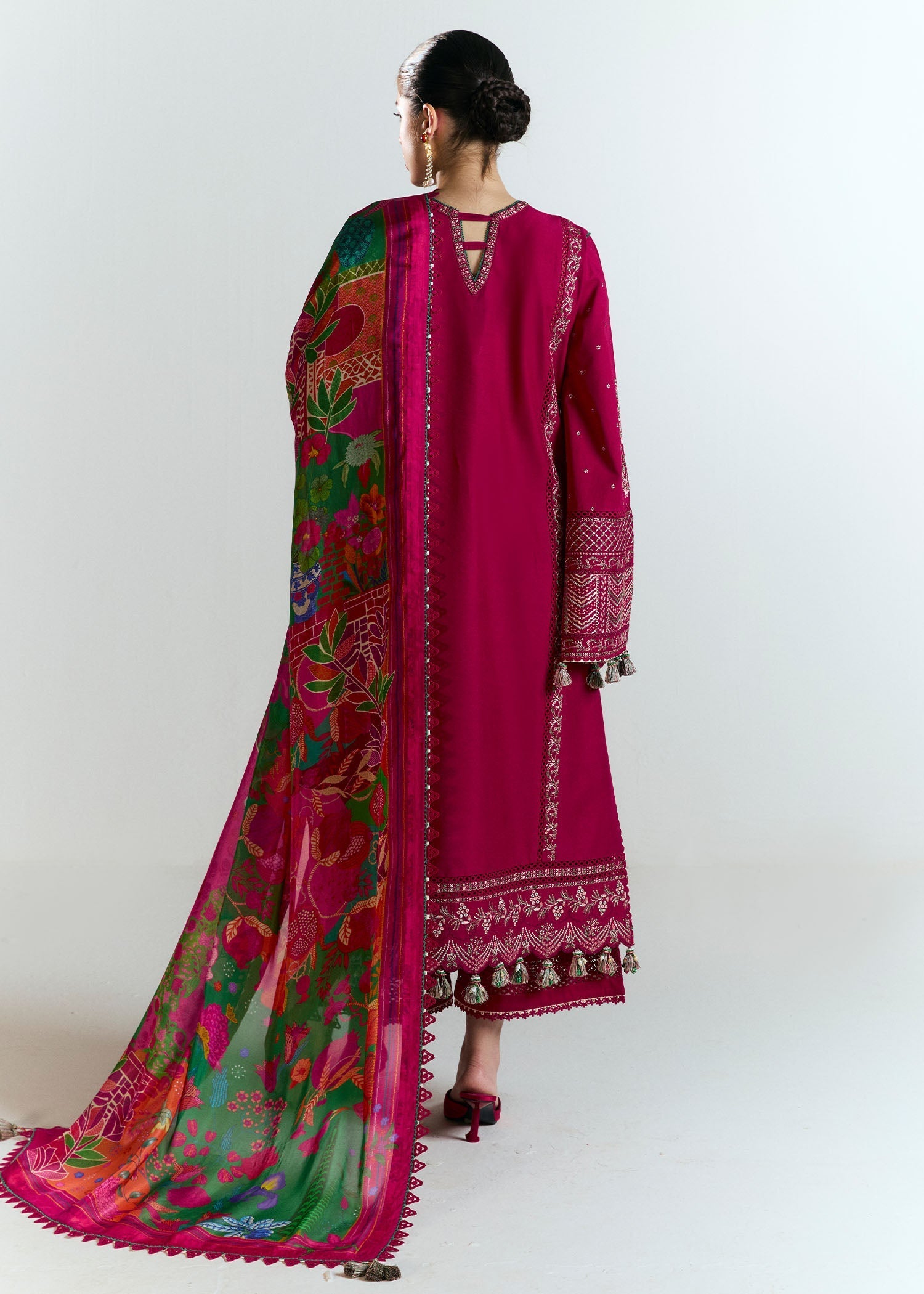 Hussain Rehar | Nirmal SS 25 | Saaha by Hussain Rehar - Designer Dress - Type: Ladies Clothes - Available at Libayah - 100% Original