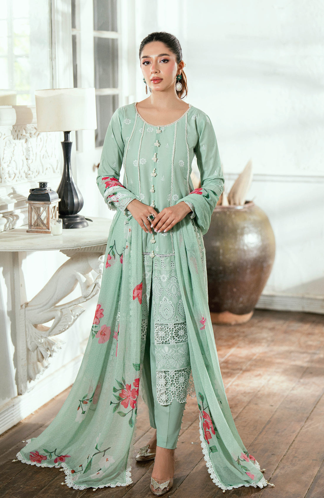 Al Zohaib | Laserkari Premium Edition 25 | LKP-25-01 by Al Zohaib - Designer Dress - Type: Ladies Clothes - Available at Libayah - 100% Original