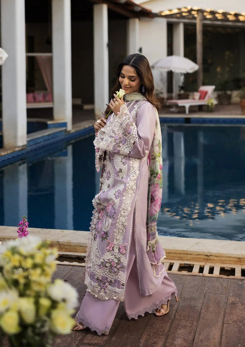 Kahf Premium | Luxury Lawn 25 | KLR-11 Bloom by Kahf Premium - Designer Dress - Type: Ladies Clothes - Available at Libayah - 100% Original