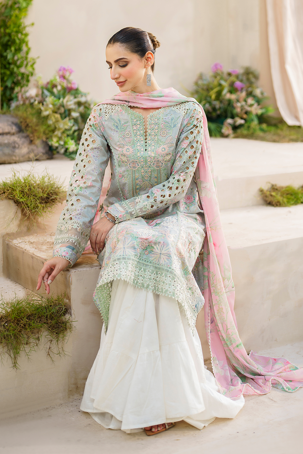Iznik | Festive lawn 24 | SFL-07 by Iznik - Designer Dress - Type: Ladies Clothes - Available at Libayah - 100% Original