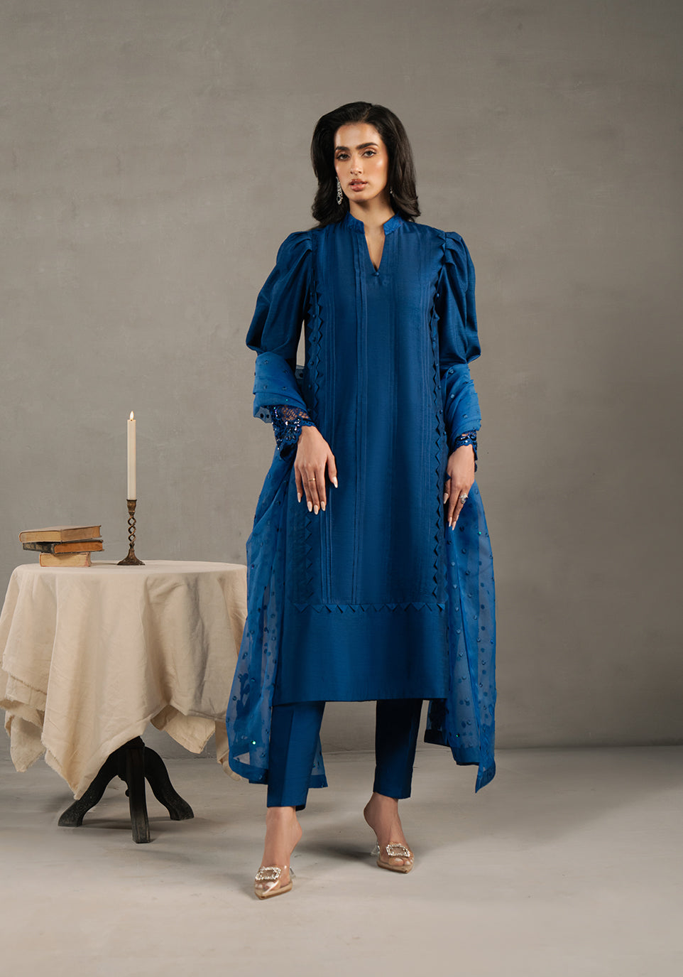 Zarqash | Silk Edit | ZQS 016 CARINA by Zarqash - Designer Dress - Type: Ladies Clothes - Available at Libayah - 100% Original