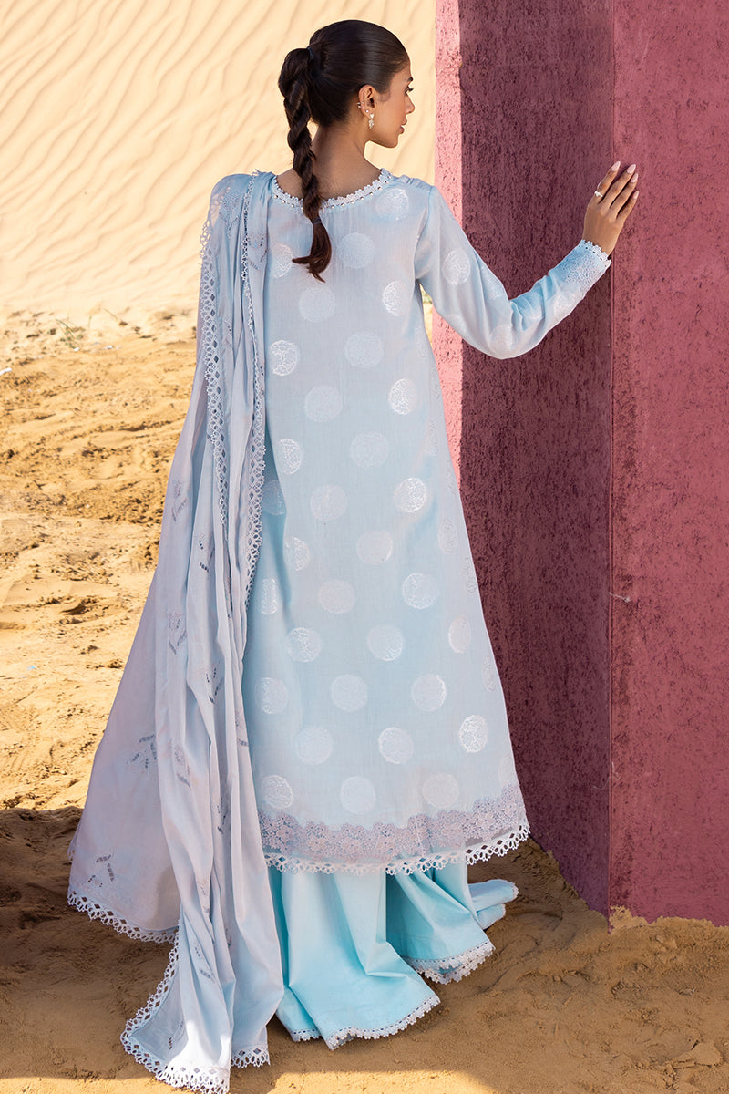 Cross Stitch | Eid Lawn 24 | CRYSTAL GLARE by Cross Stitch - Designer Dress - Type: Ladies Clothes - Available at Libayah - 100% Original