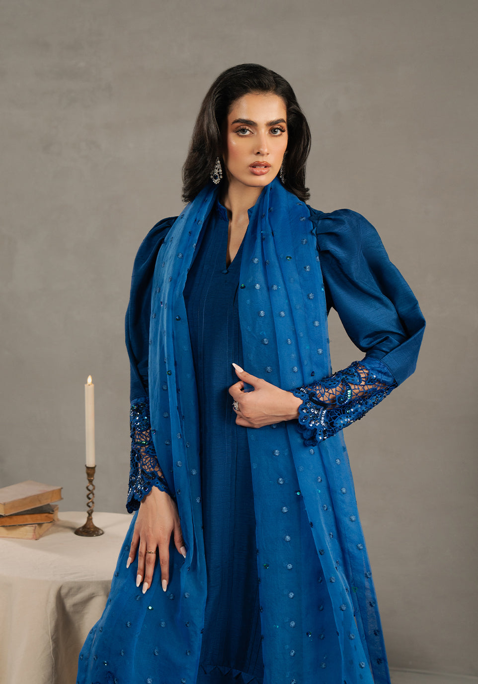 Zarqash | Silk Edit | ZQS 016 CARINA by Zarqash - Designer Dress - Type: Ladies Clothes - Available at Libayah - 100% Original