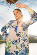 Maria B | M Prints 25 | MPT-2510-B by Maria B - Designer Dress - Type: Ladies Clothes - Available at Libayah - 100% Original