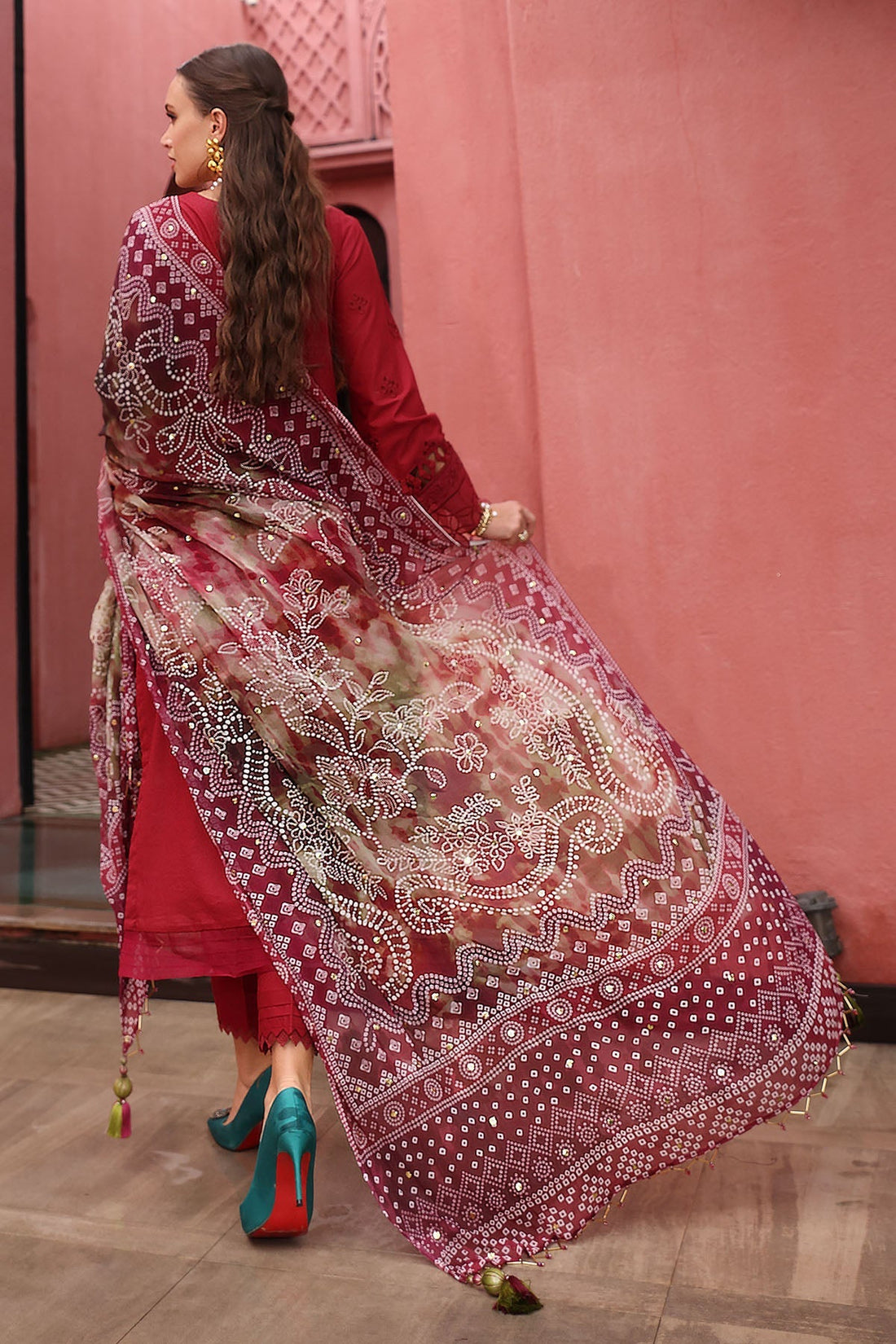 Nureh | Bazaar Lawn 25 | NE-109 by Nureh - Designer Dress - Type: Ladies Clothes - Available at Libayah - 100% Original