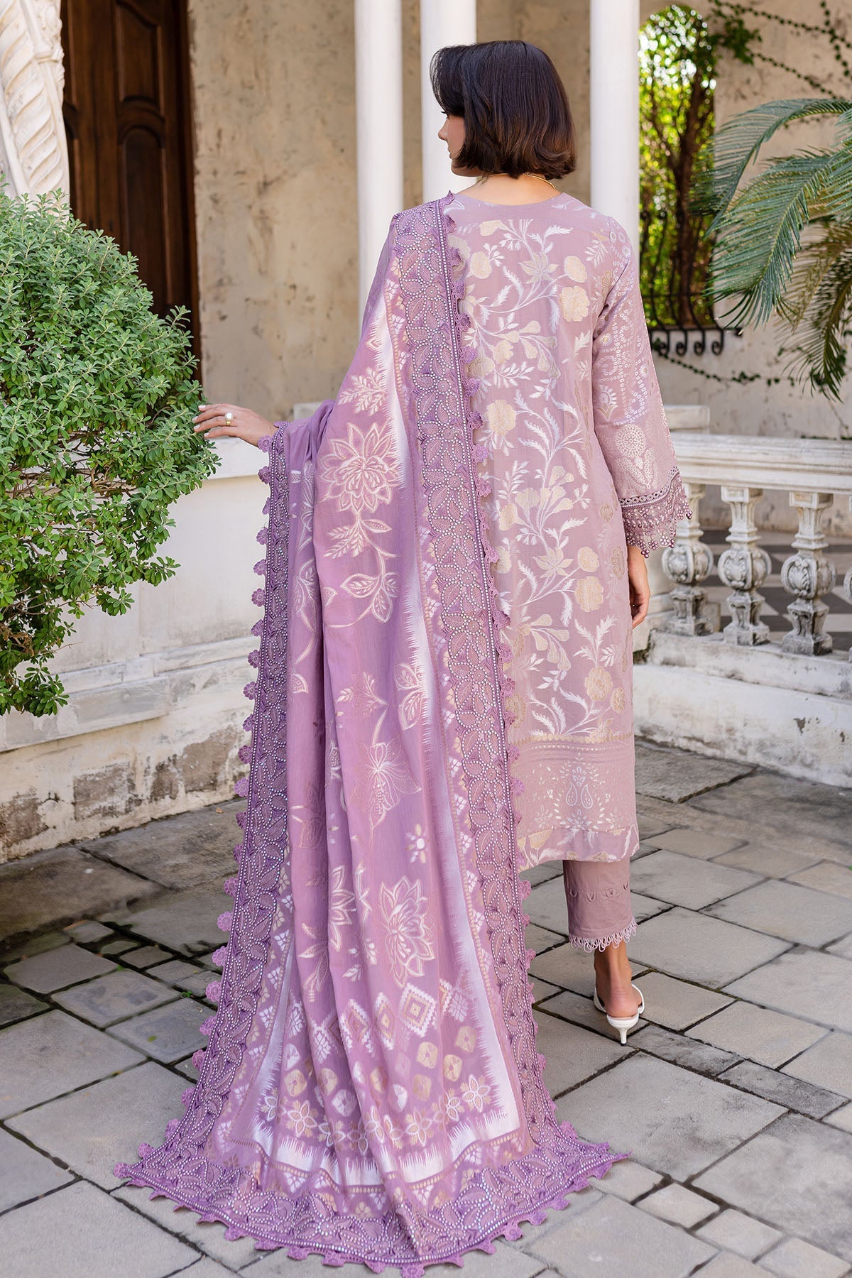 Nureh | Lawn Jacquard | NE-153 by Nureh - Designer Dress - Type: Ladies Clothes - Available at Libayah - 100% Original