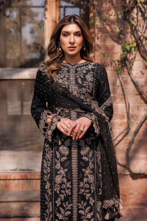 Farasha | Kaavish Lawn 24 | RAVEN AURA by Farasha - Designer Dress - Type: Ladies Clothes - Available at Libayah - 100% Original
