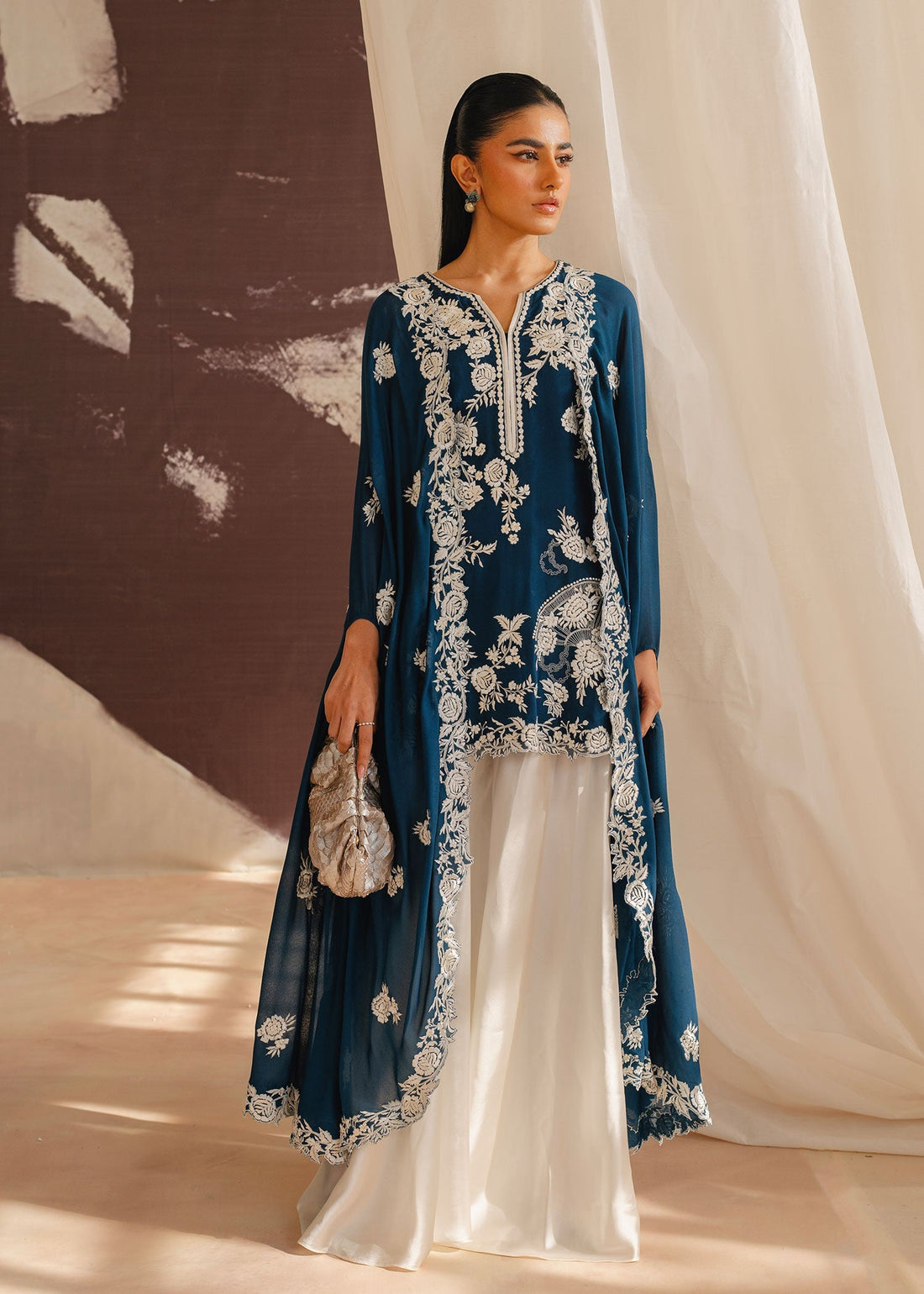 Mahgul | Eye of Cemal | Sapphire Sands by Mahgul - Designer Dress - Type: Ladies Clothes - Available at Libayah - 100% Original