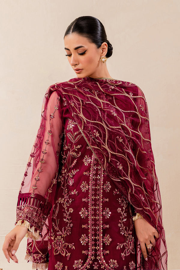Farasha | Lumiere Luxury Collection 23 |ROUGE PINK by Farasha - Designer Dress - Type: Ladies Clothes - Available at Libayah - 100% Original