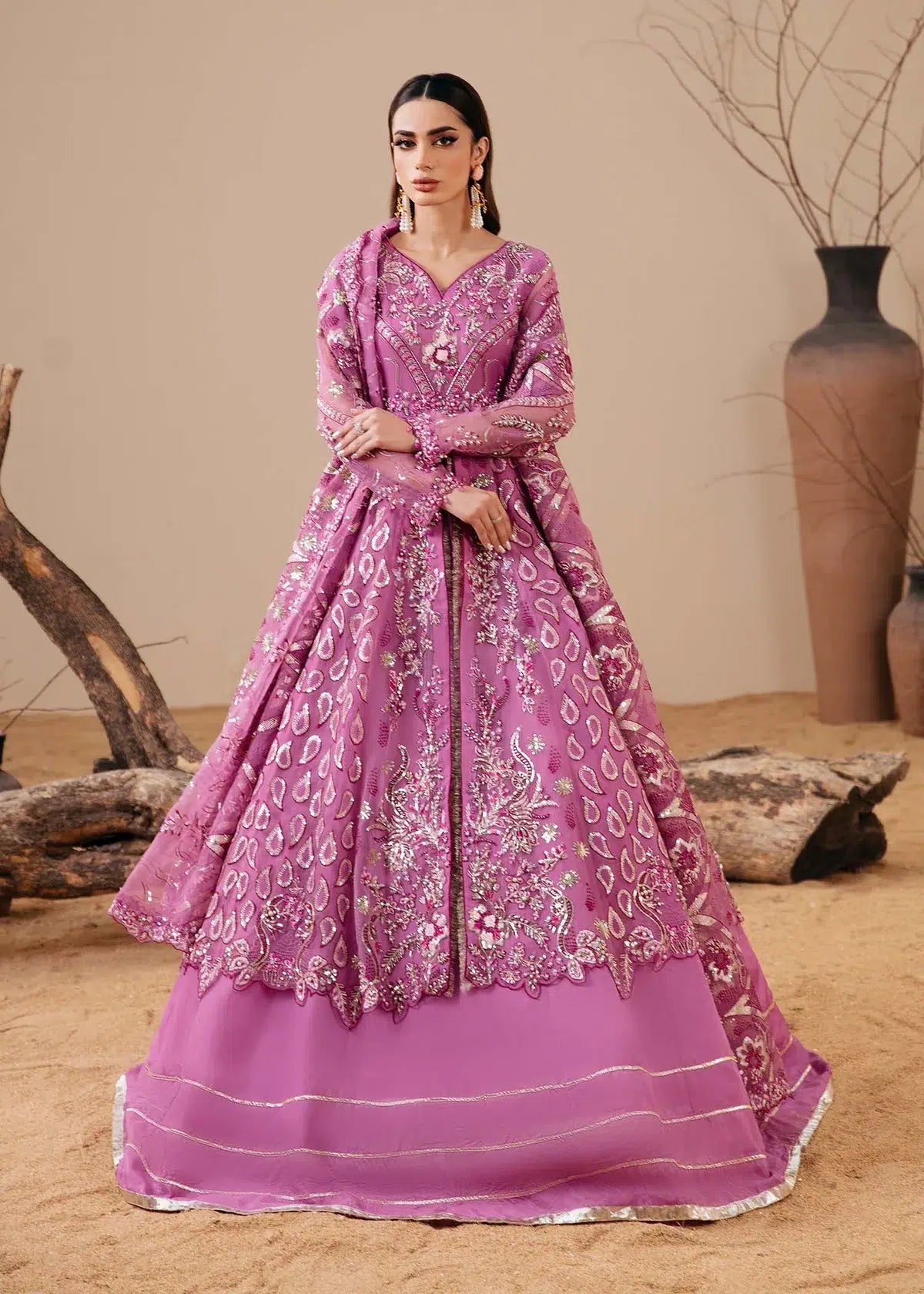 Dastoor | Noor-E-Jahan Wedding Collection'24 | Nurul by Dastoor - Designer Dress - Type: Ladies Clothes - Available at Libayah - 100% Original